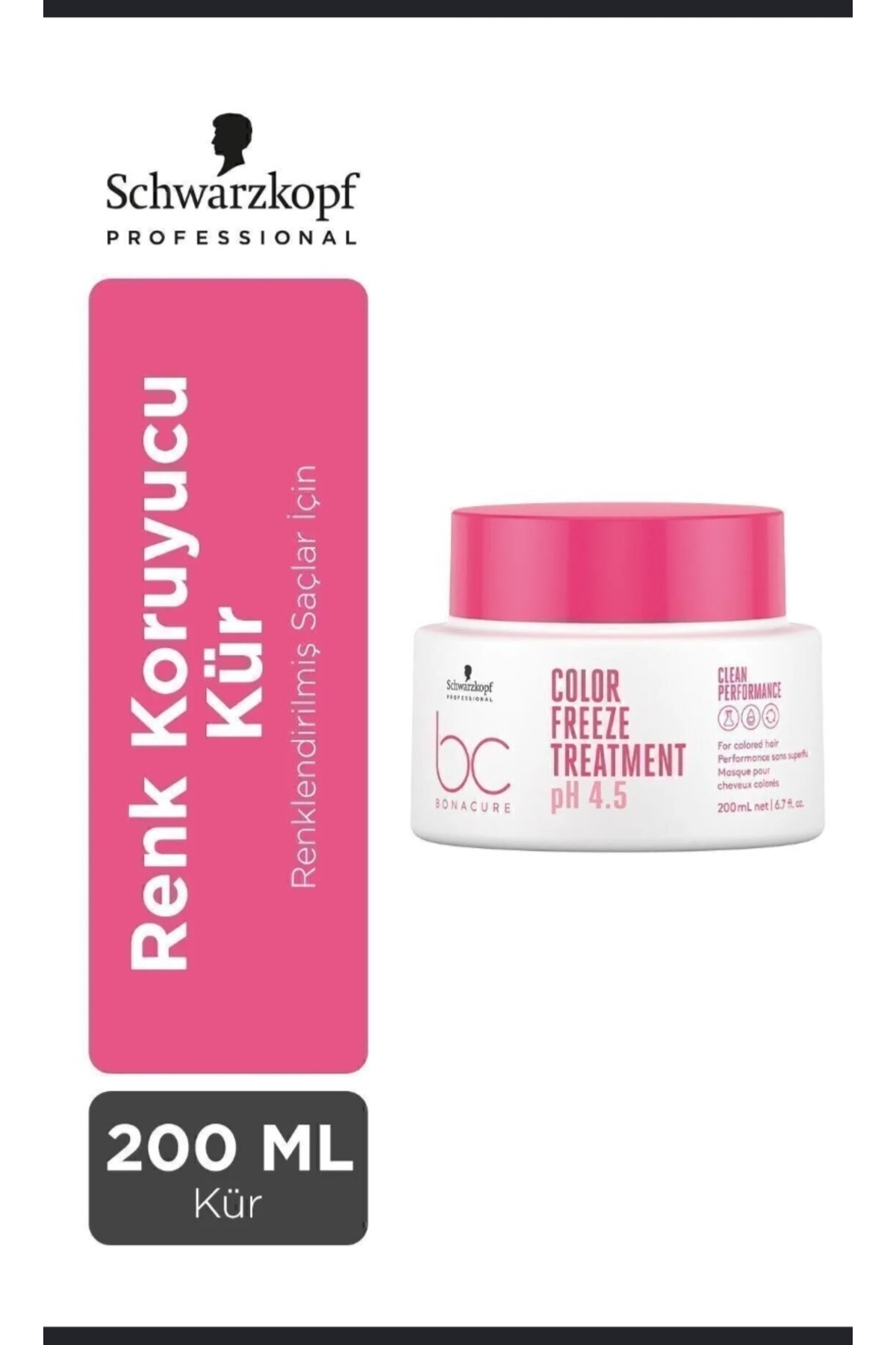 SCHWARZKOPF BEOLOGY Schwarzkppf Renk Koruyucu Kür Boyalı saçlar için Ph Düşürücü — ohcdyxhkxkgxgj