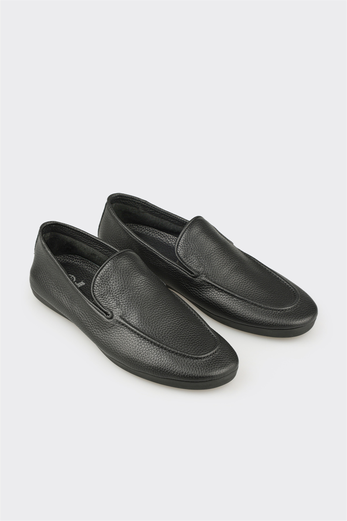 Elle Shoes Siyah Deri Erkek Günlük Ayakkabı görsel 2