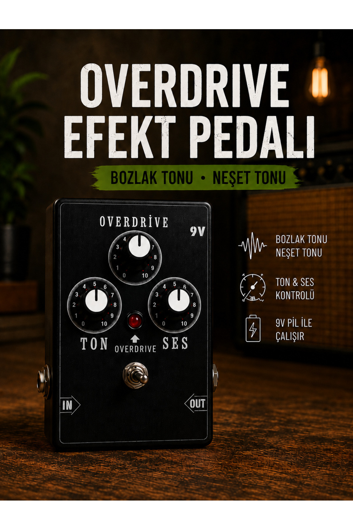 kahrix elektronik NEŞET TONU EFEKT PEDALI - Fiyatı, Yorumları