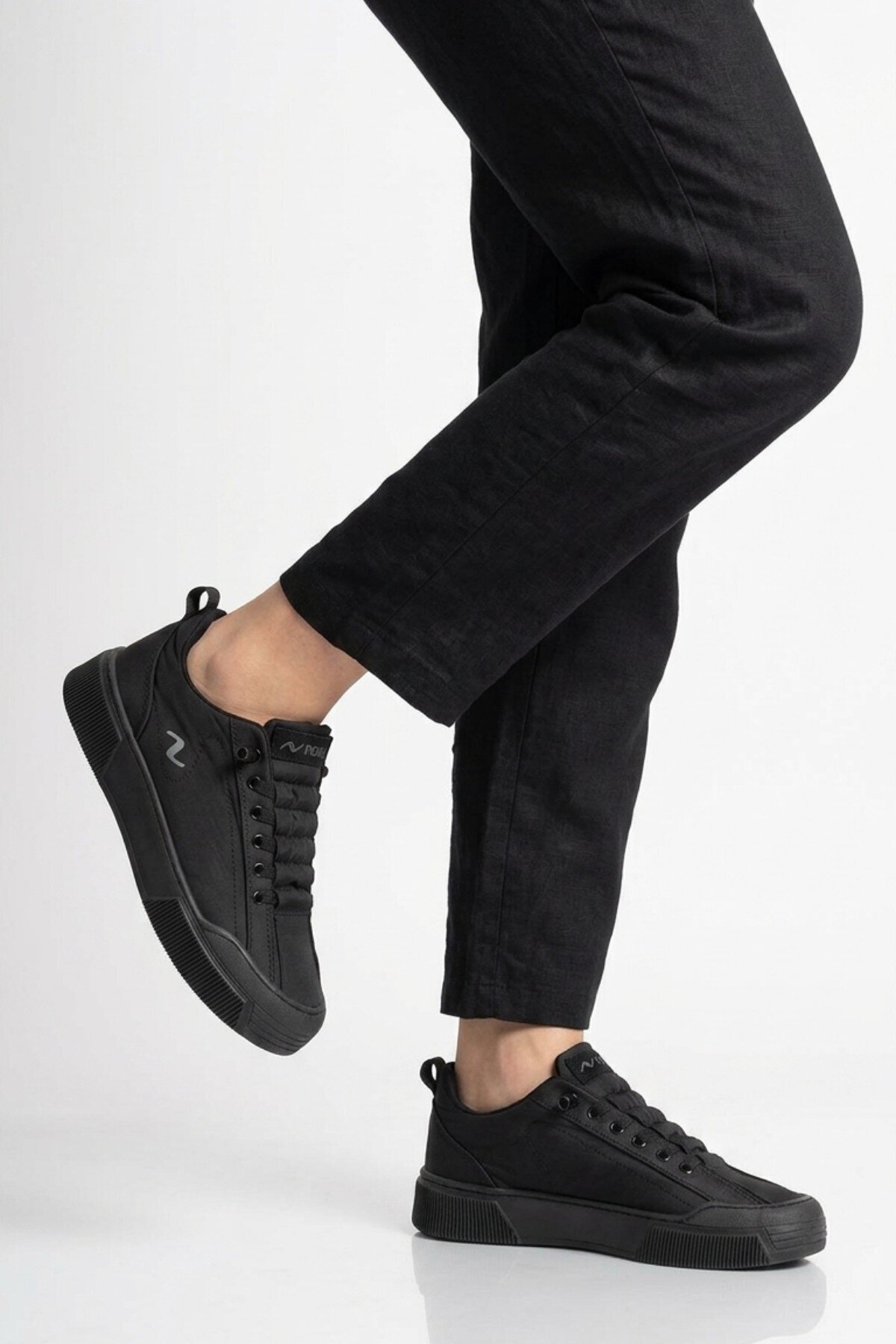 noka Siyah Hava Alabilen Hafif Unisex Casual Ayakkabı Champ G görsel 2