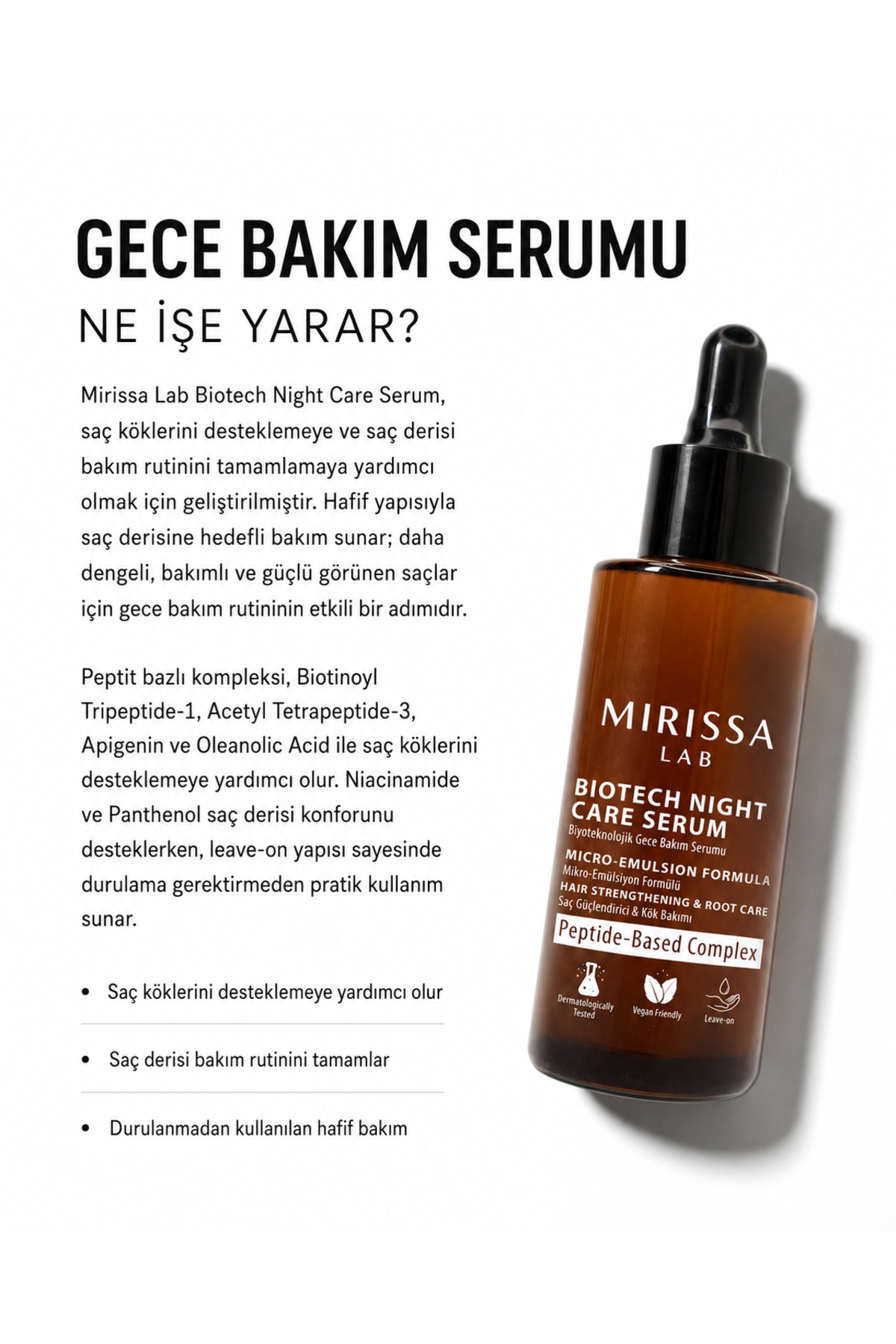 Dökülme Karşıtı Peptit Biotin Serum & Sülfatsız Kepek Yağlanma Karşıtı Şampuan Seti — MIR-SET-350 — تصویر 4 از 4