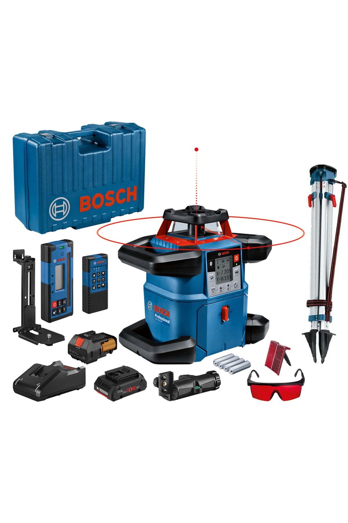 Bosch GRL 600 CHV + BT 170 Rotasyon Lazeri 0601061F00 - Fiyatı