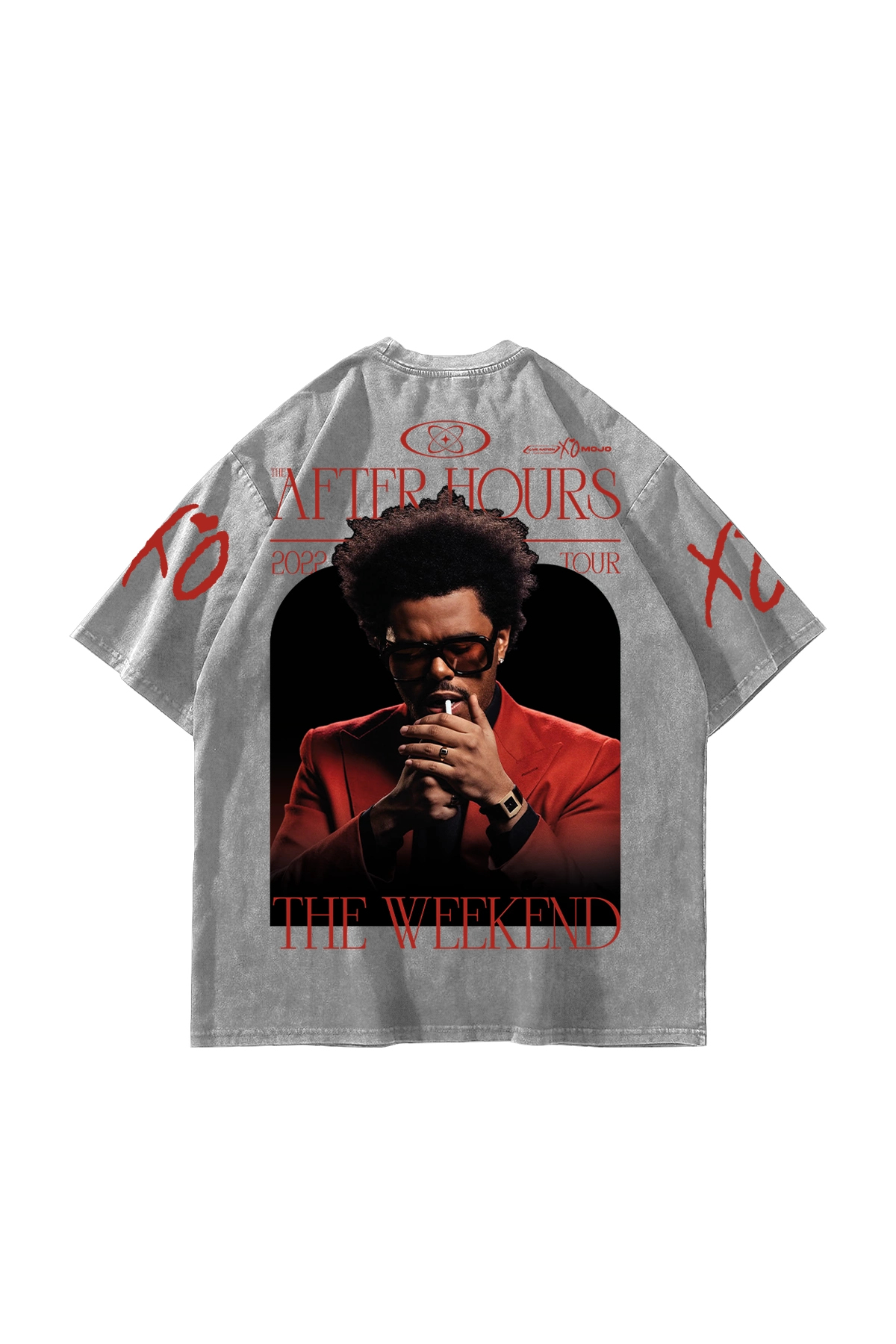 Sekizbiraltı The Weeknd after Hours Washable White Oversize T