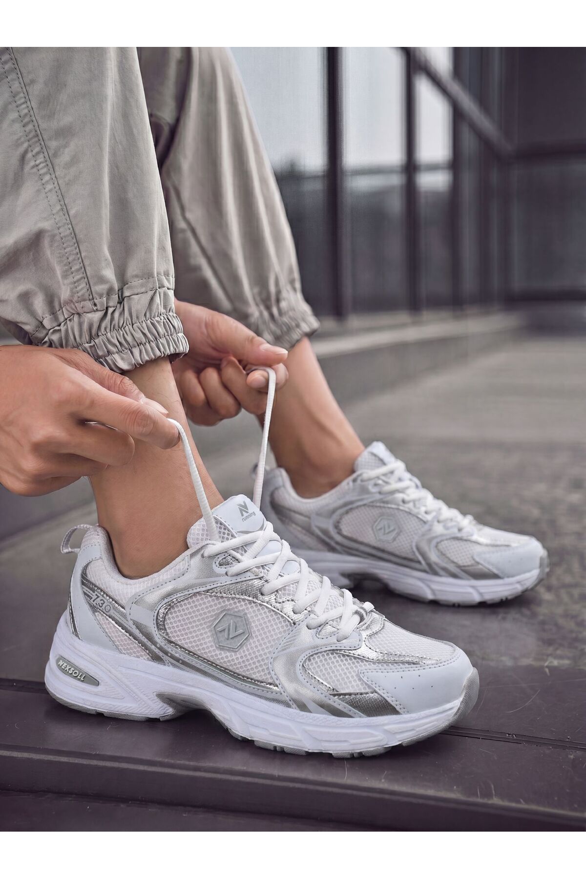 NEXSOLL Unisex Sneaker Sports Shoes Light Sole, Daily & Walking Model Code 730