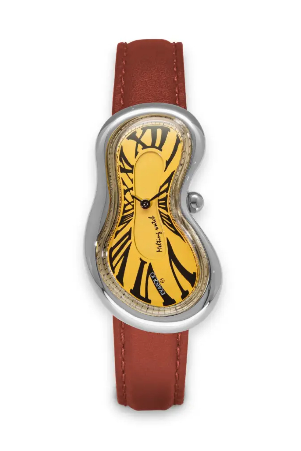 EXAEQUO EX0001.0003 Classic Melting Stainless Steel 316L Yellow Unisex Kol Saati