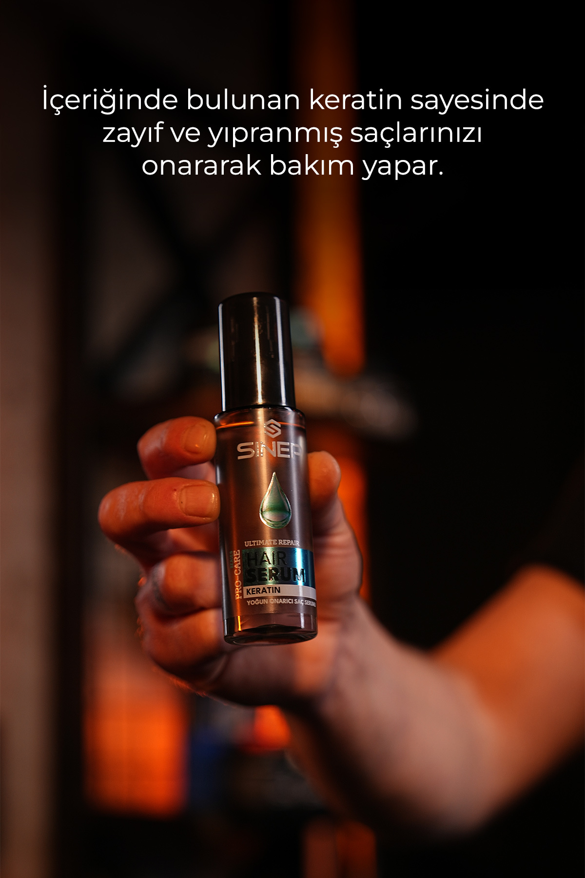 Saç Serumu 75 ml Keratin — serumkeratin — تصویر 3 از 5