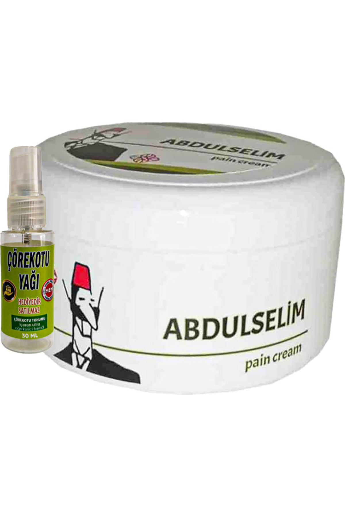 Bezos Abdulselim 200 ml Relax Kremi A-34:012 Bölgesel Kremi ve Yanında 30 ml Çörek Otu Yağı — GU-EYF-20391-AGC01