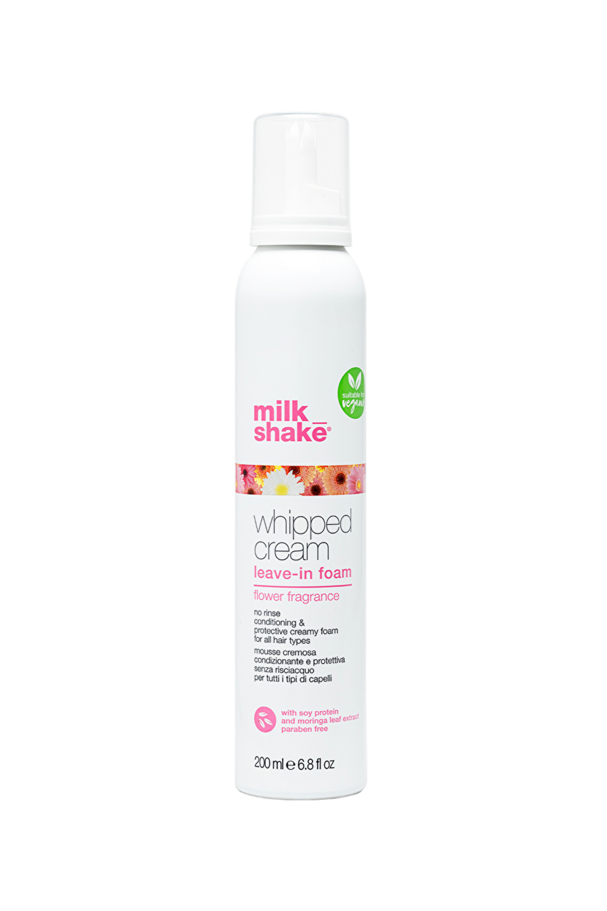 Milkshake milk_shake Whipped Cream Flower Çiçek Esanslı Vegan Durulanmayan Bakım Köpüğü 200 ml — 1026415