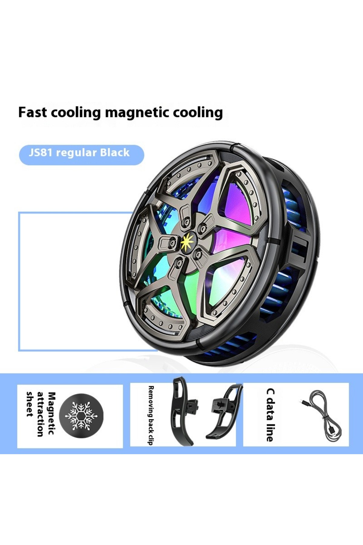 Phone Cooler Fan 15w Power Radiator Magsafe And Apparatus Phone And Tablet Cooler JS-81