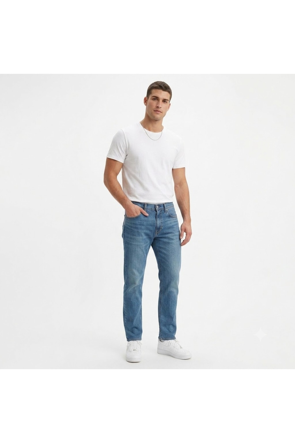 شلوار جین مردانه پارچه کشی لیکرا مدل Taper 502 - 1364 لیوایز شلوار جین Levi's