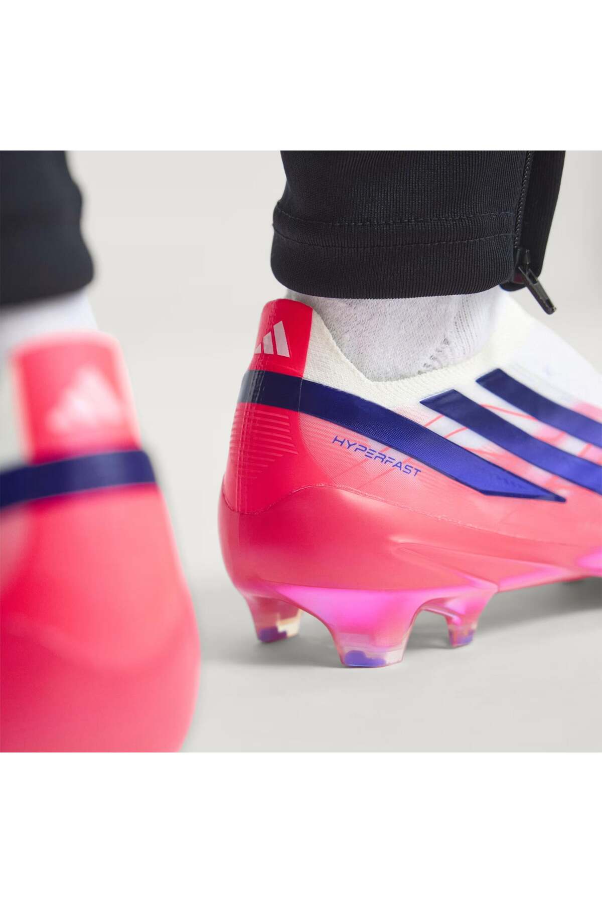 adidas F50 Hyperfast Elite Laceless FG Erkek Krampon görsel 4
