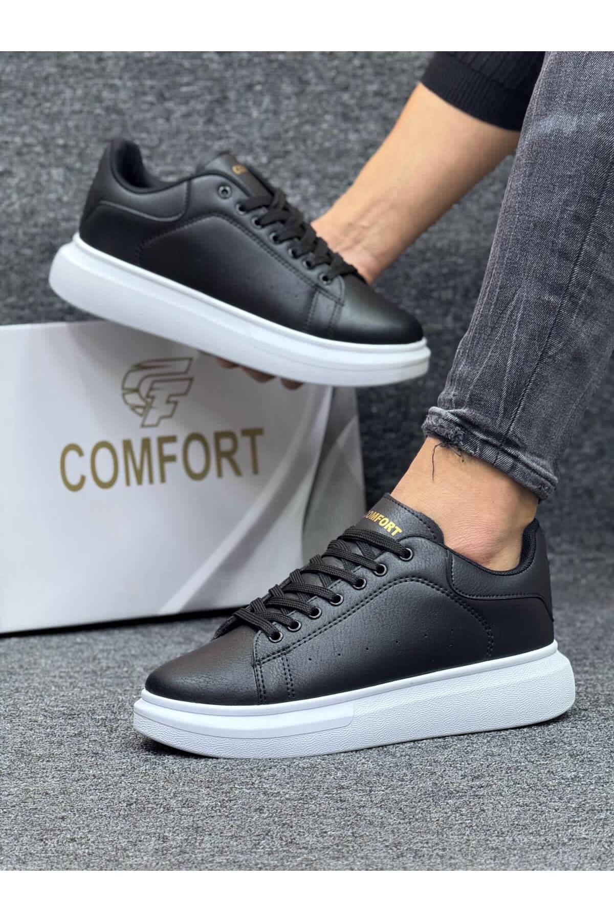 Comfort Ayakkabı Erkek Ortopedik Günlük Şık Tasarımlı Rahat Kalıp Sneaker Ayakkabı