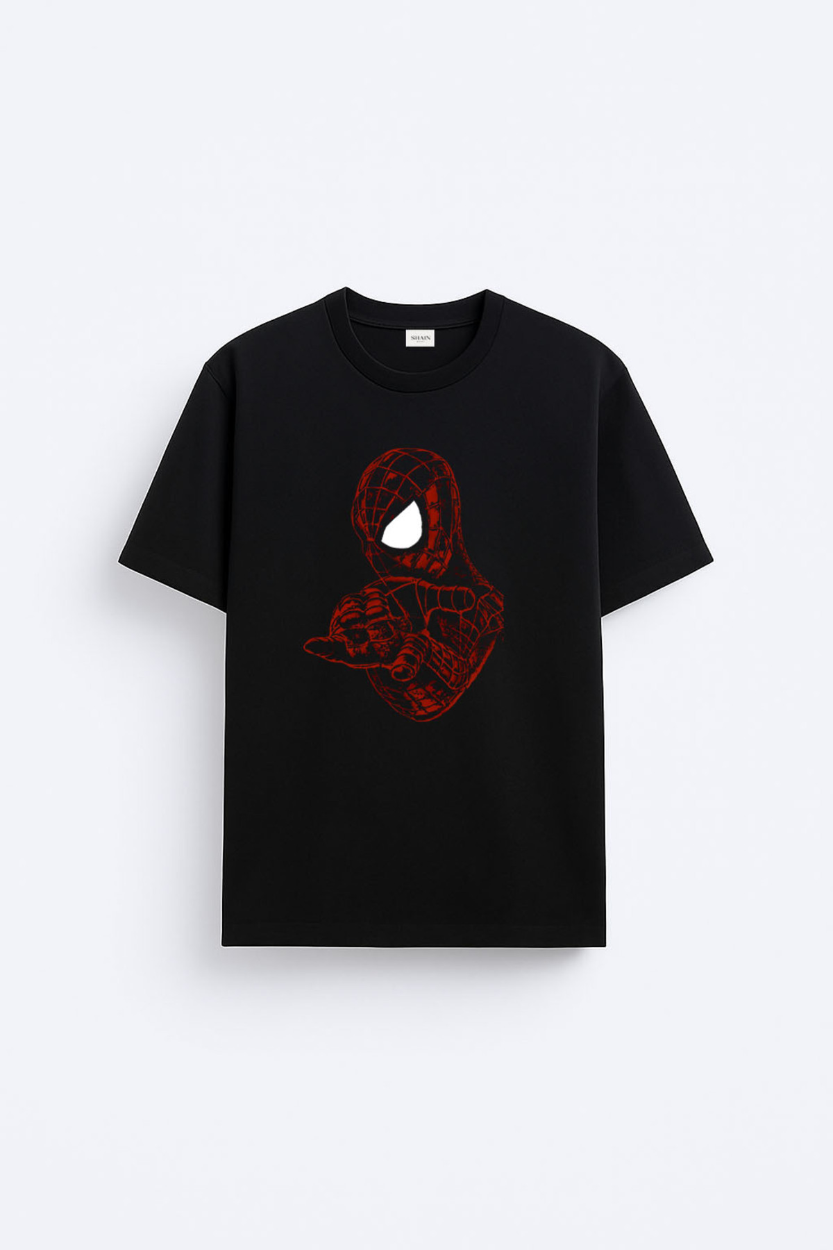 cesita Spider-Man Brand New Day Spider-Man Printed Cotton Black T-Shirt T-Shirt