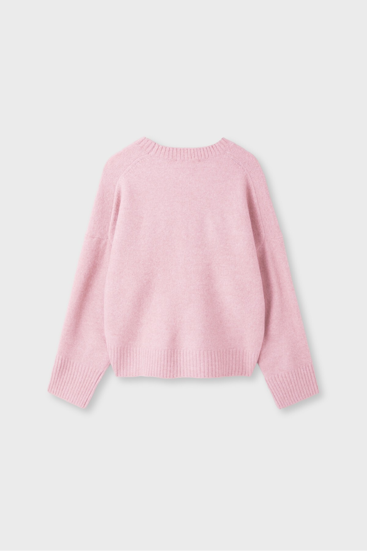 Stradivarius Yumuşak dokulu basic triko kazak görsel 7