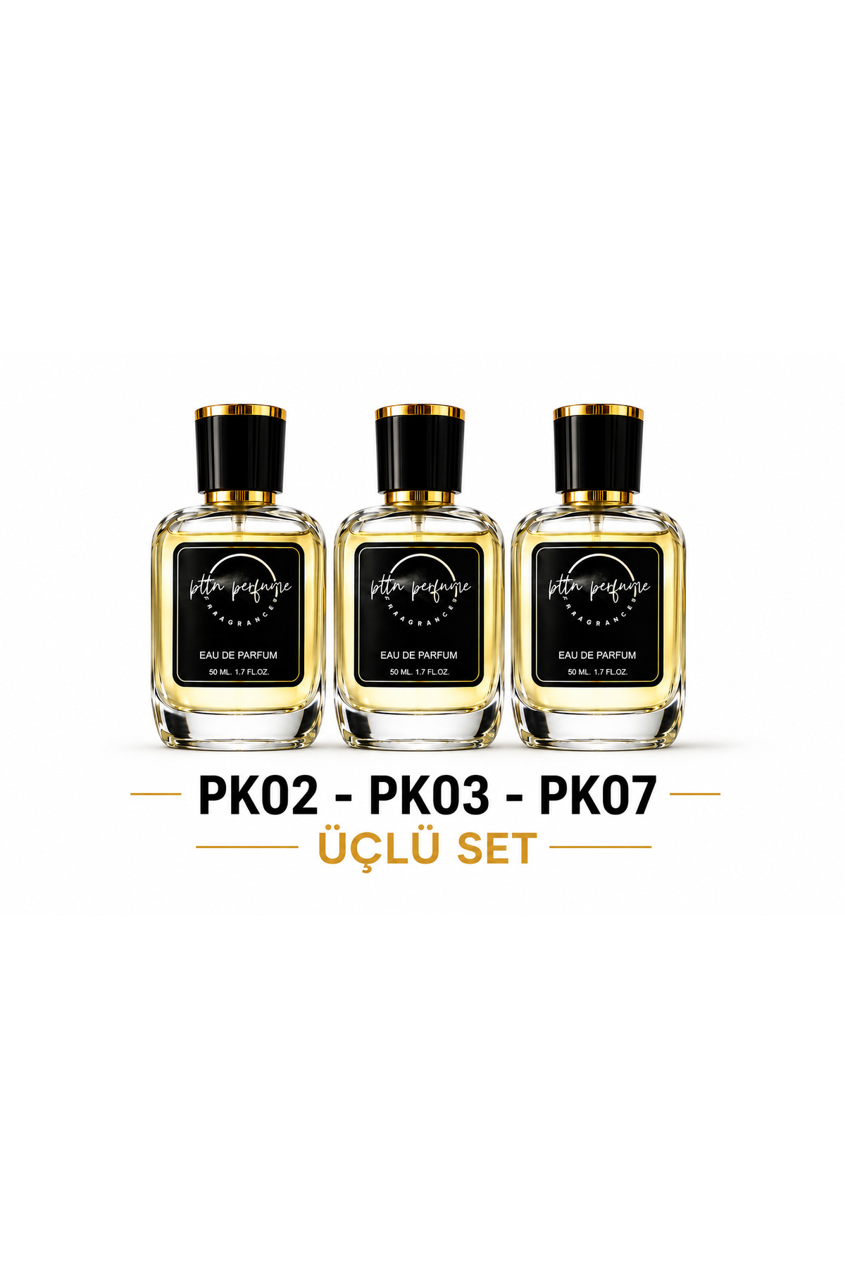 pollen perfume /Kadın 3'lü Set 50 ml Edp — PK0013