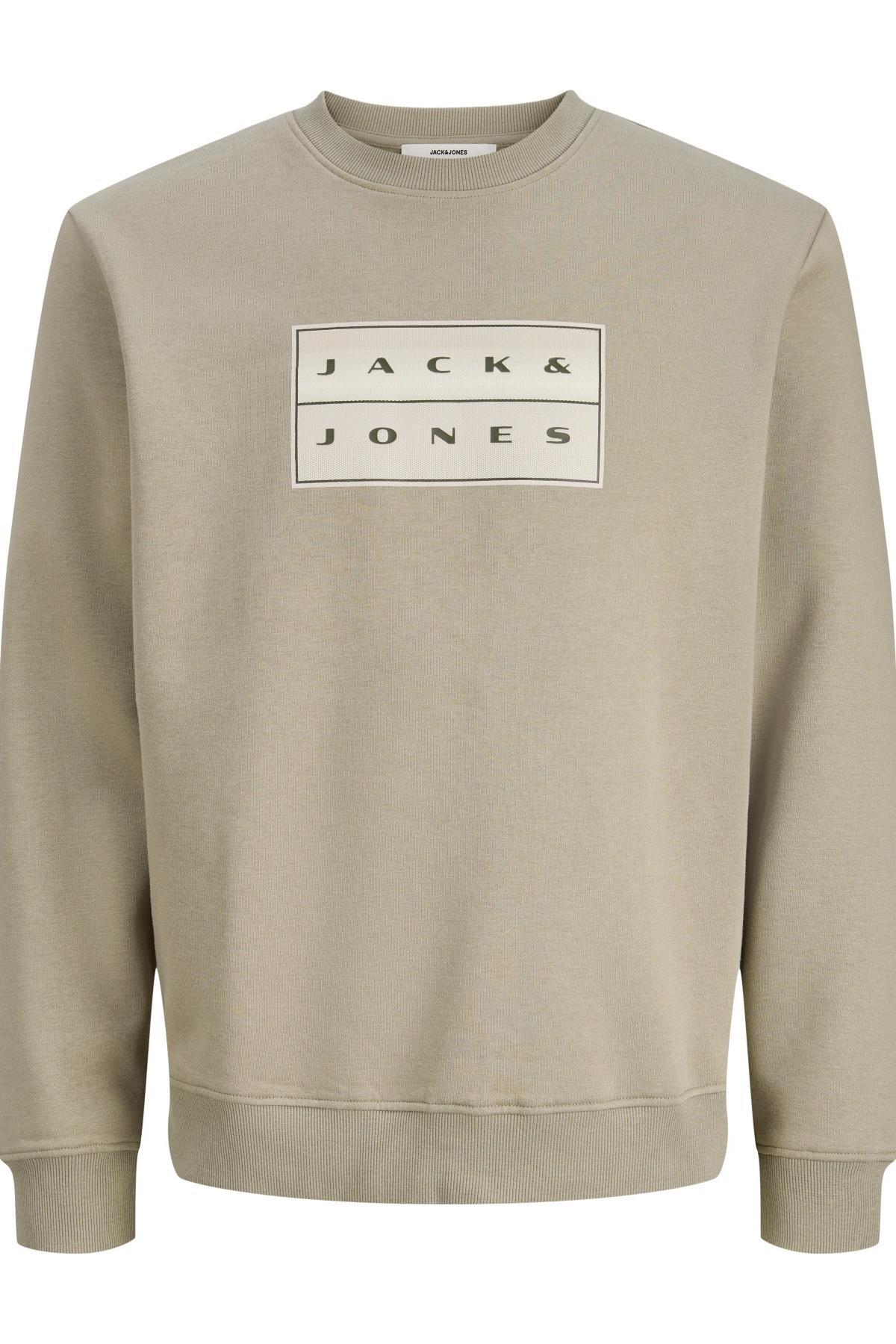 سویشرت یقه گرد مردانه JCOFUSION، راحت و غیررسمی جک اند جونز سویشرت Jack & Jones