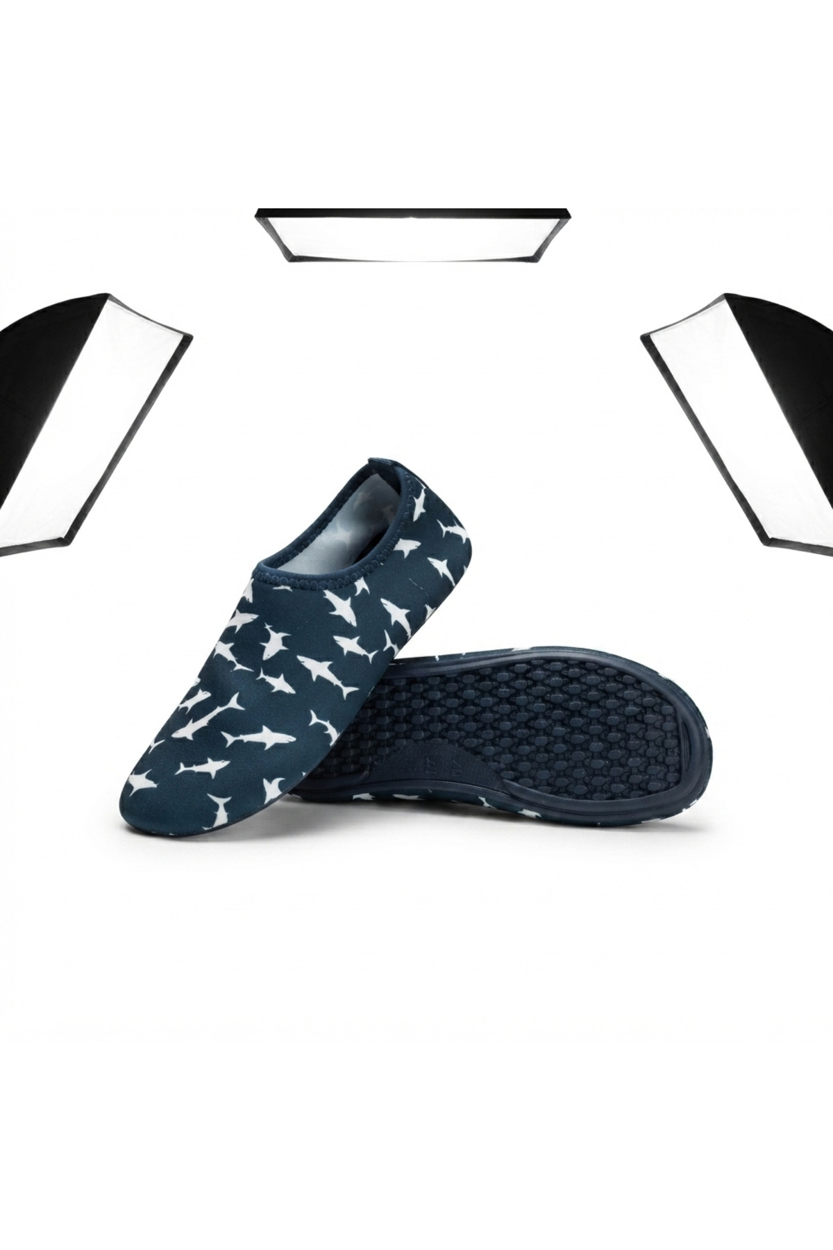 LAL's Deniz ve Havuz Ayakkabısı Kaydırmaz Aqua Shoes Hızlı Kuruyan Plaj Su Ayakkabısı Desenli görsel 5