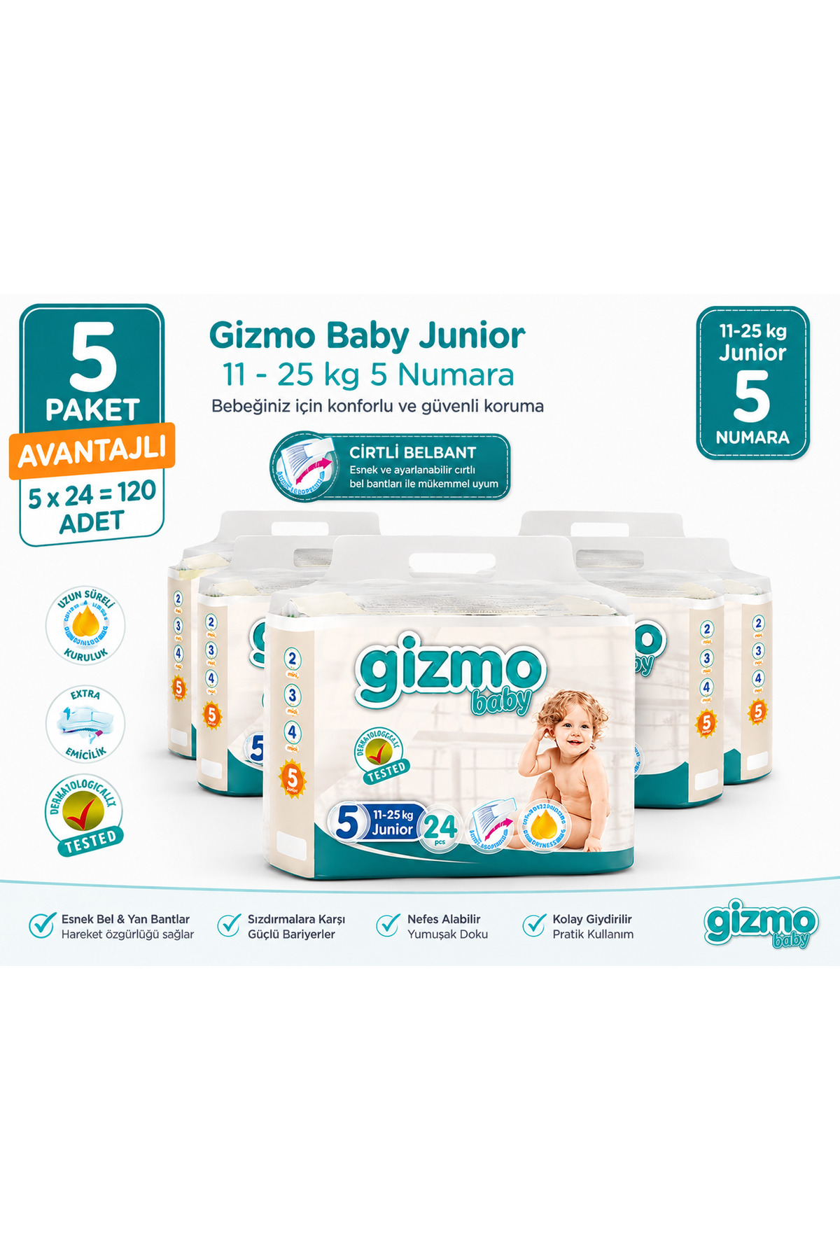 Gizmo Bebek Bezi Modelleri, Fiyatları 2026