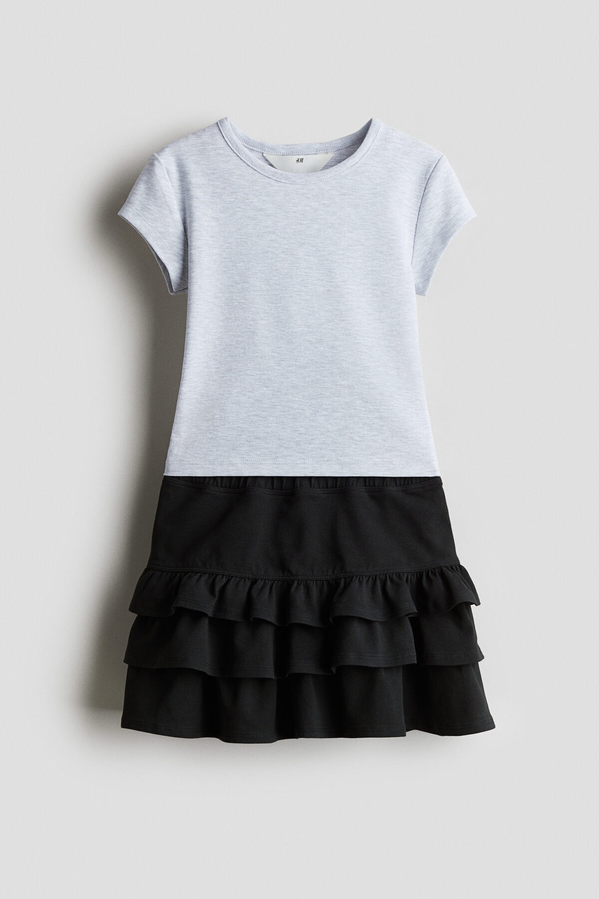 ست جرسی نخی دو تکه اچ اند ام ست تی شرت و شلوارک H&M