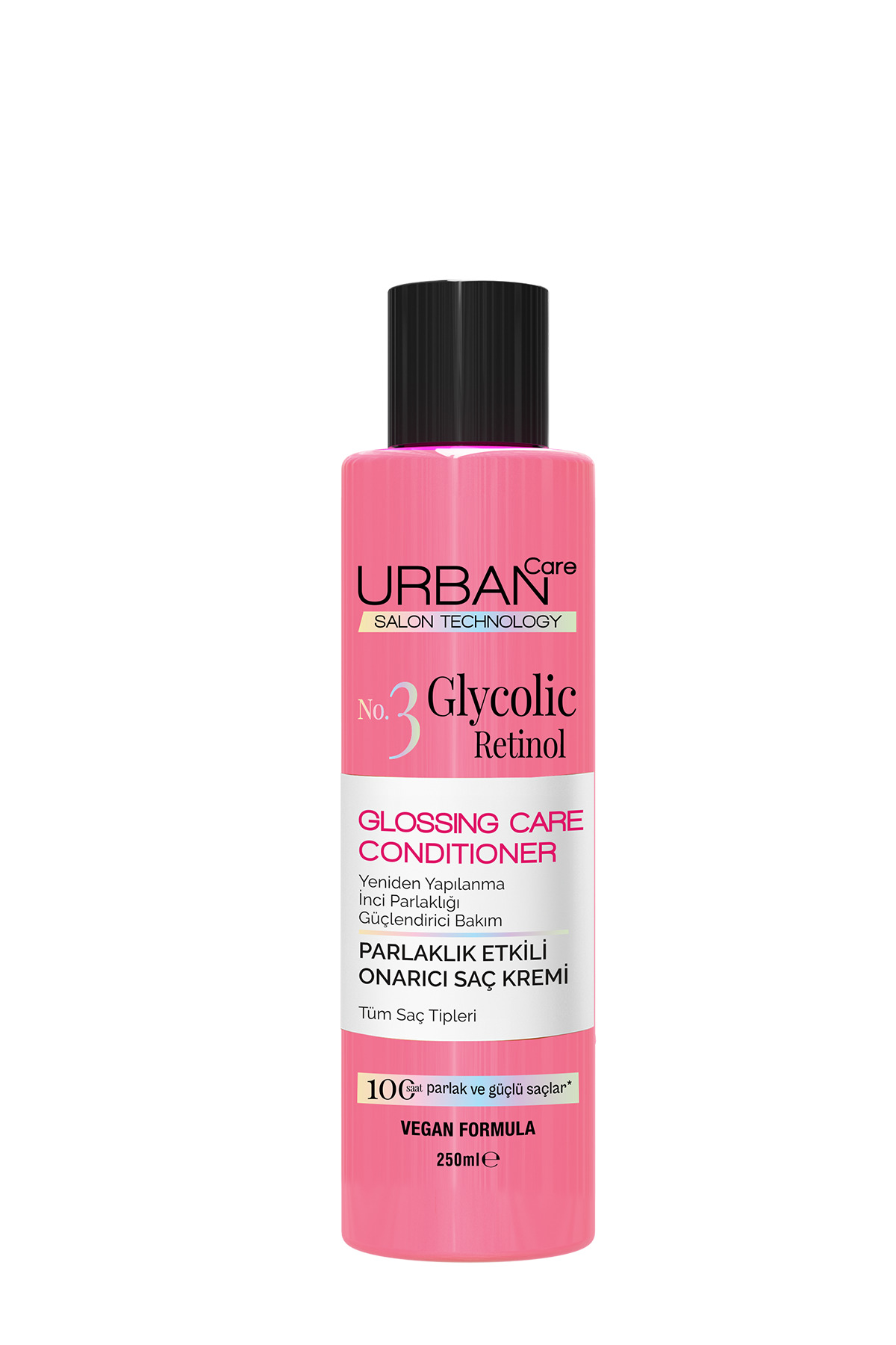 Glycolic Retinol Parlaklık Etkili Onarıcı Saç Bakım Kremi-250ml-Gloss — 8680690712753 — تصویر 3 از 9