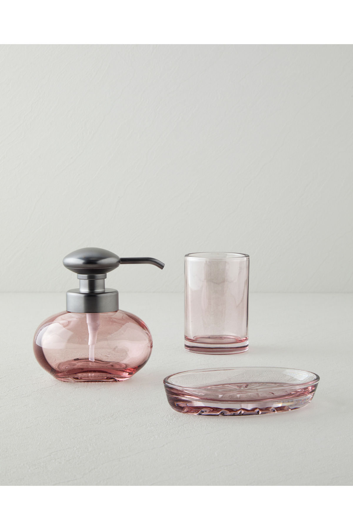 Hestia Banyo Seti 13 cm Pembe