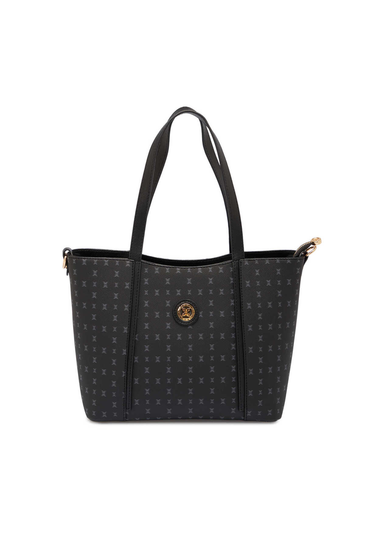 Black Print Women's Shoulder Bag-S1WPR0000804-T0E