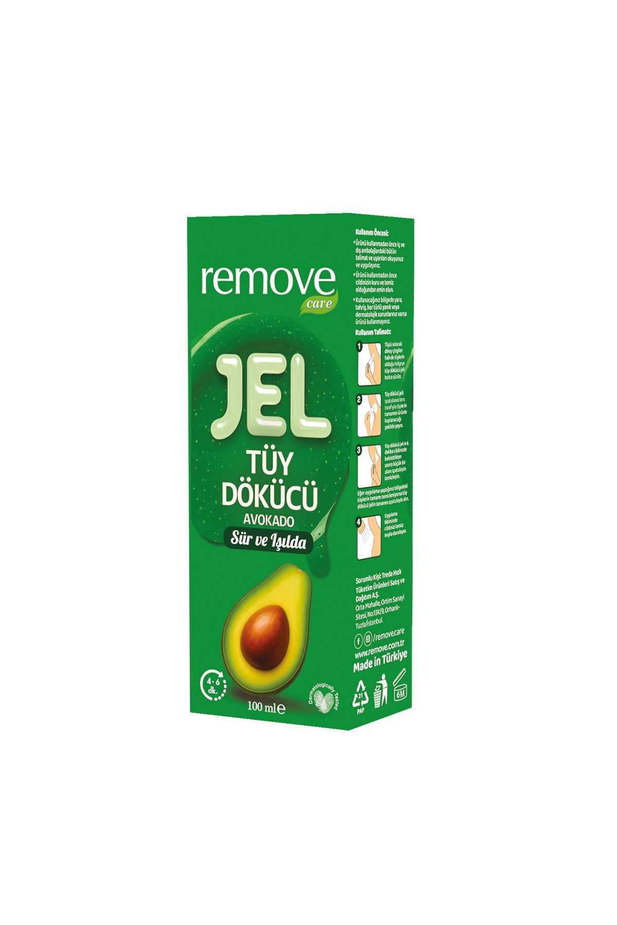 Tüy Dökücü Jel 100 ml Avokado — M260331005-5 — تصویر 3 از 4