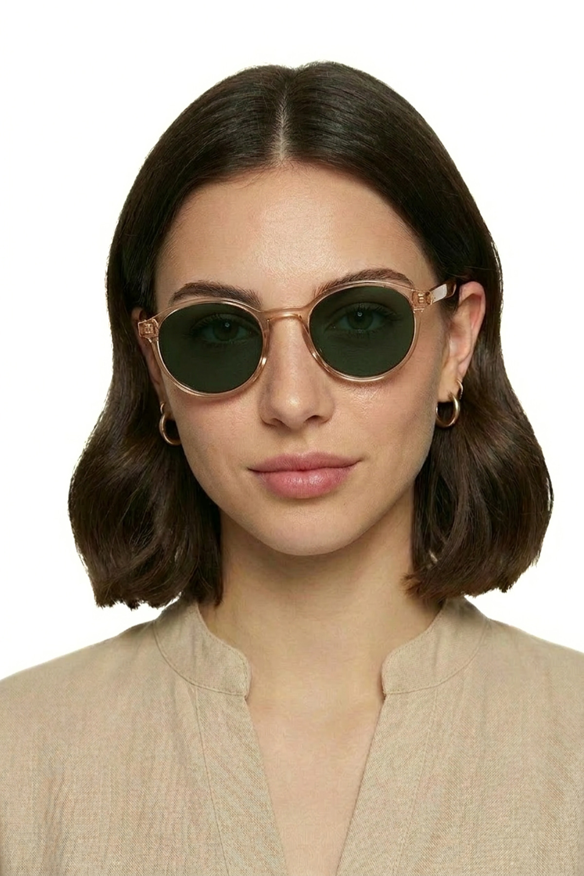 CLAES Lucca Honey Polarize Unisex Güneş Gözlüğü görsel 4