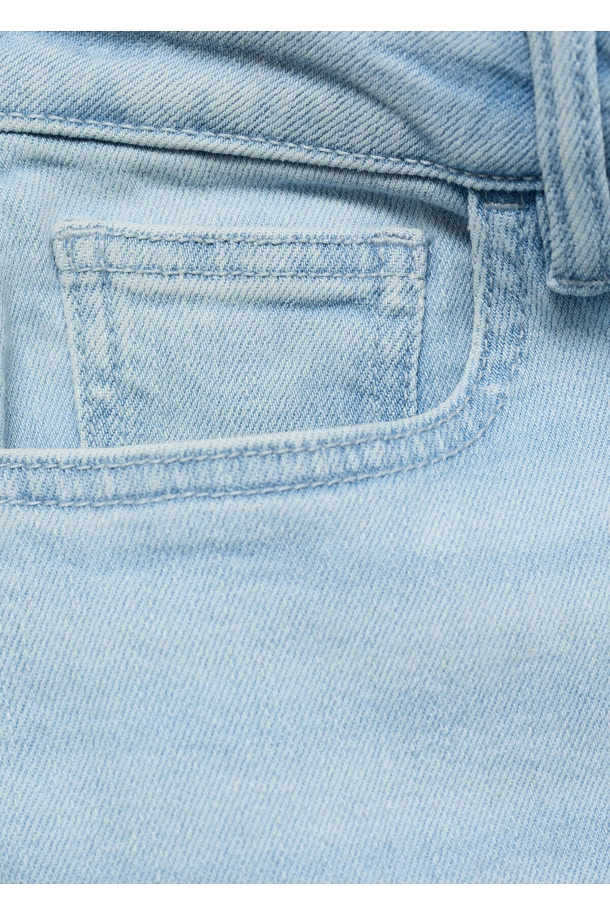 Mango Teen Culotte jean pantolon görsel 5