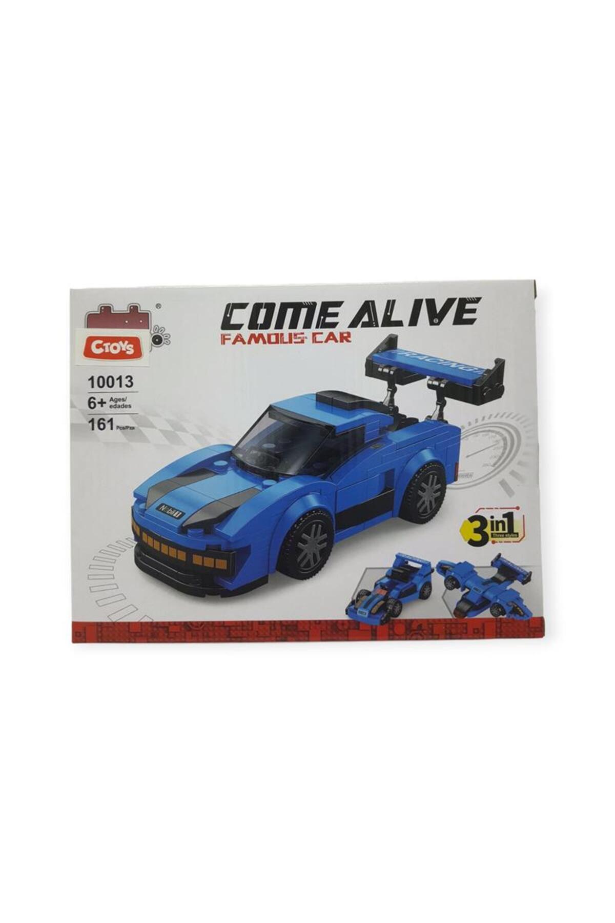 Erka Ctoys 161 Parça Come Alive Famous Car Blok Yarış Araçları