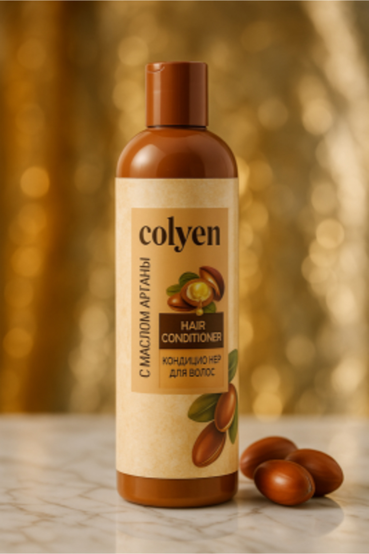 Colyen Argan Yağı İçeren Nemlendirici Saç Kremi 600 ml — 69