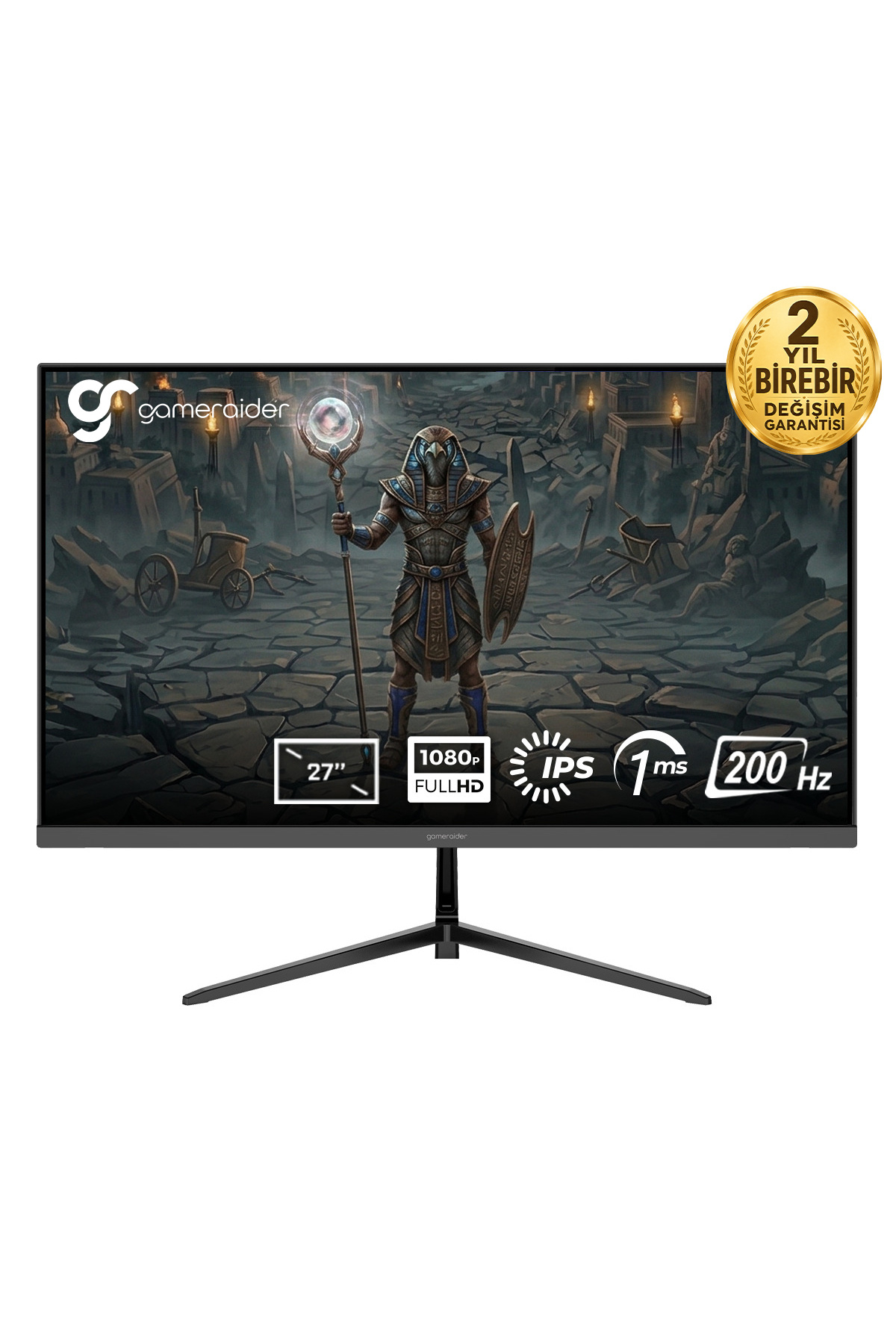 GameRaider ATUM GR27F20I 27 inç 200Hz 1ms Full HD Adaptive Sync IPS Gaming Monitör