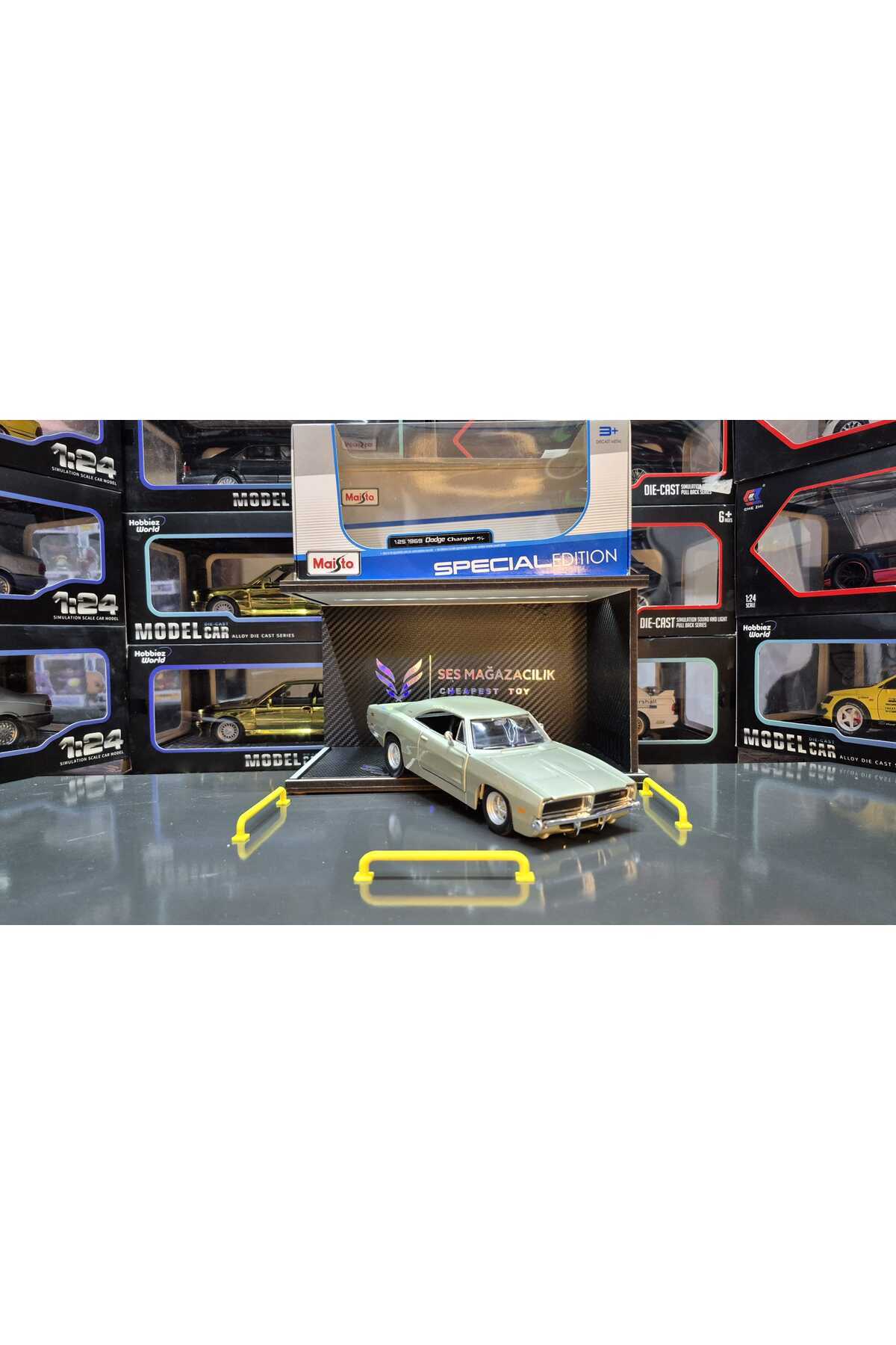 shop 1969 Dodge Charger R/t 1:25 Ölçek Model Araç Special Edition