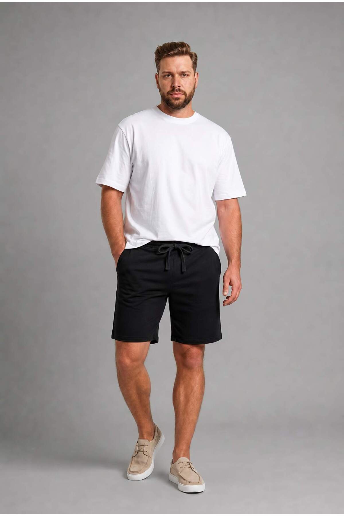 BAGGY قصة Shorts in Übergröße H1005AX26SP