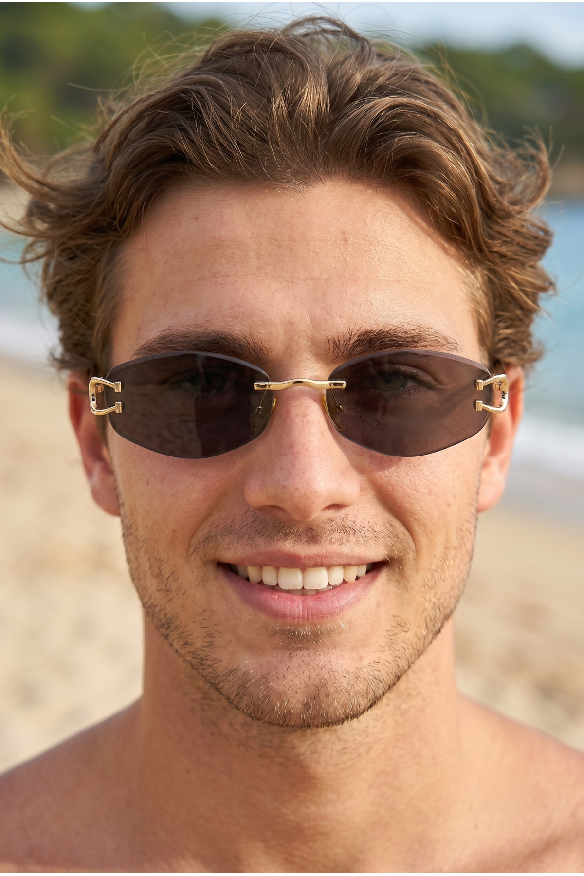 JACARTY U MODEL BLACK SUNGLASSES GIFT FOR SPOUSE/LOVER UV400 PROTECTION