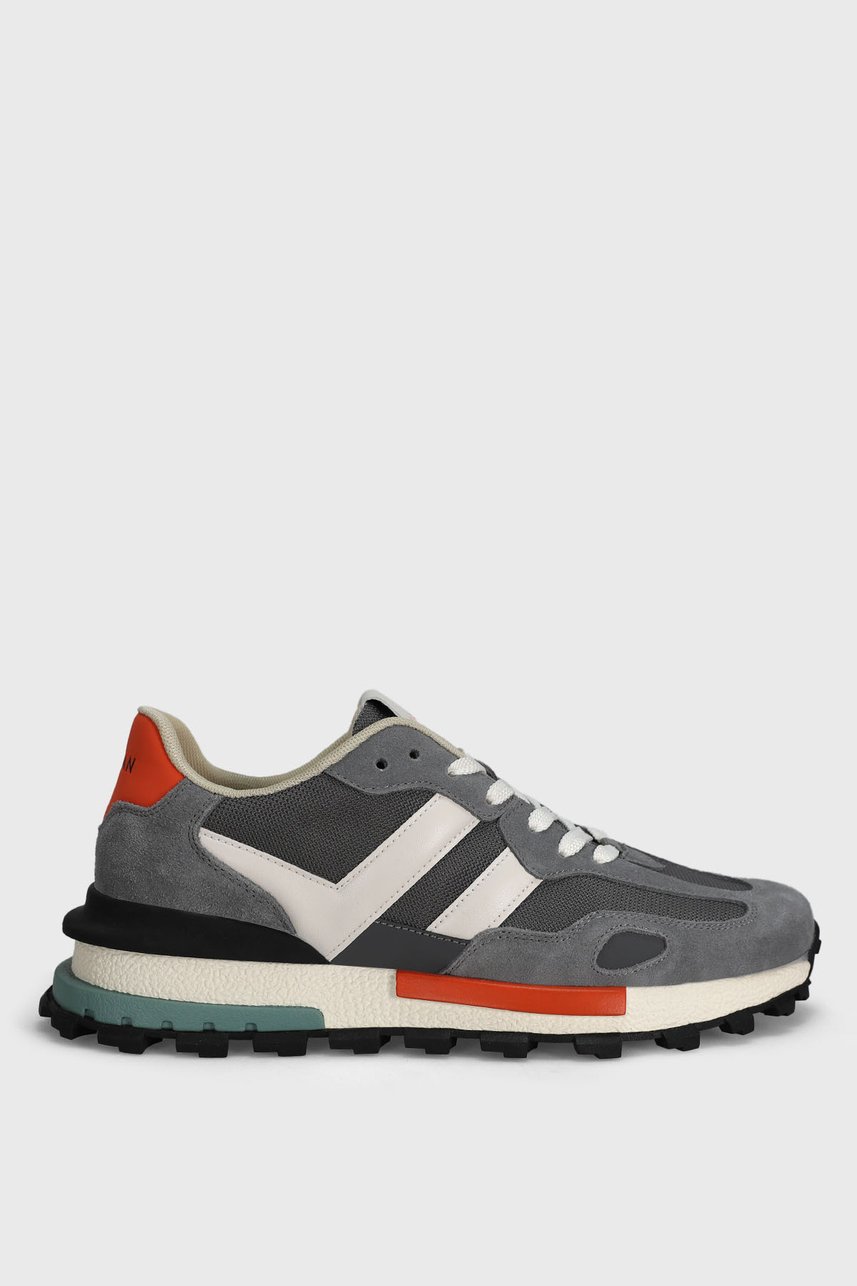 Lufian Auke Erkek Sneaker Ayakkabı Gri