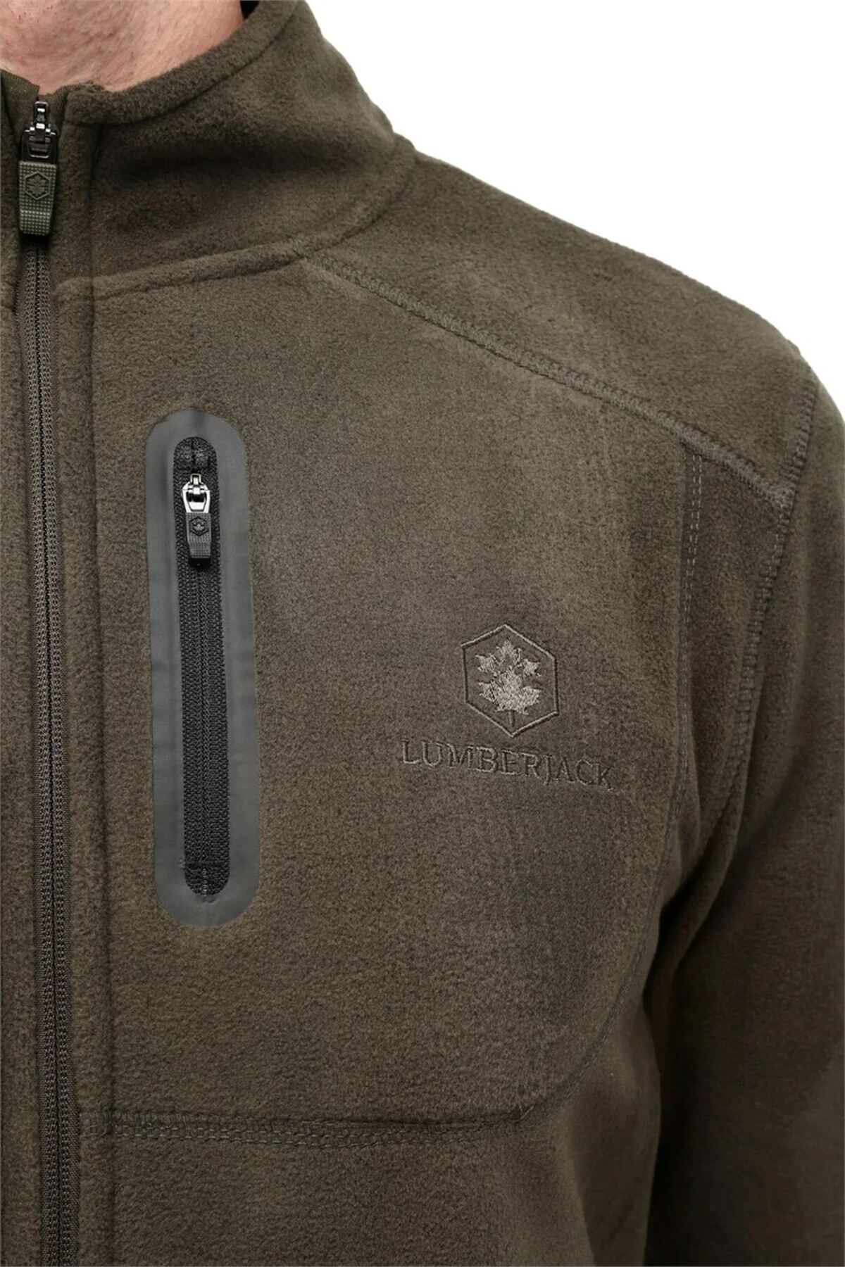lumberjack 5W ML NORDIC 7SN165 5PR Erkek Yeşil Sweatshirt - 102024076 görsel 4