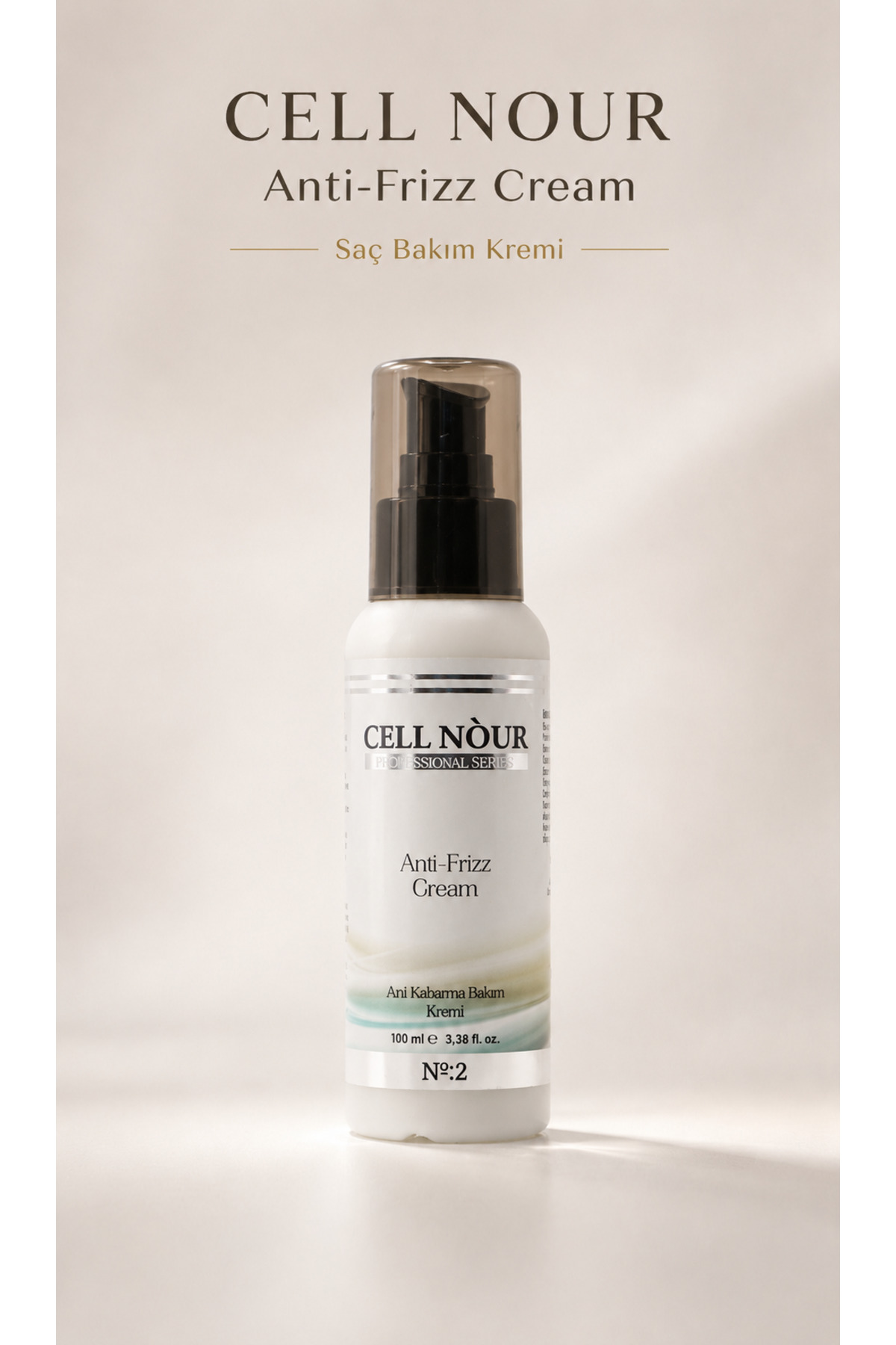 CELL NOUR Anti - Frizz Cream - Saç Bakım Kremi — Cellnourfrizz