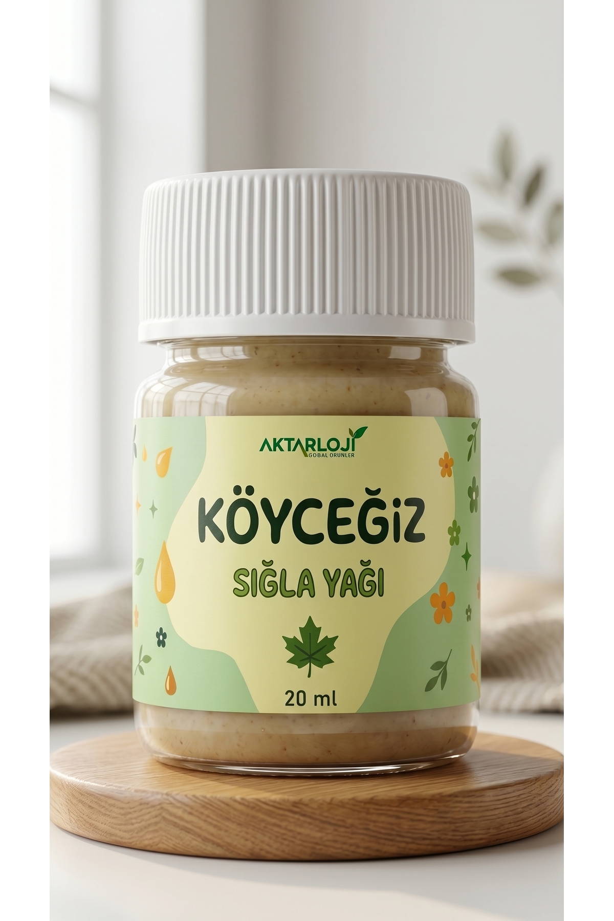 20 ml Köyceğiz Sığla Yağı / Yenilebilir / Saf ( Günlük Yağı ) Yoğun Kıvam - Katkısız & Doğal — A1-sıglayagı-20ml