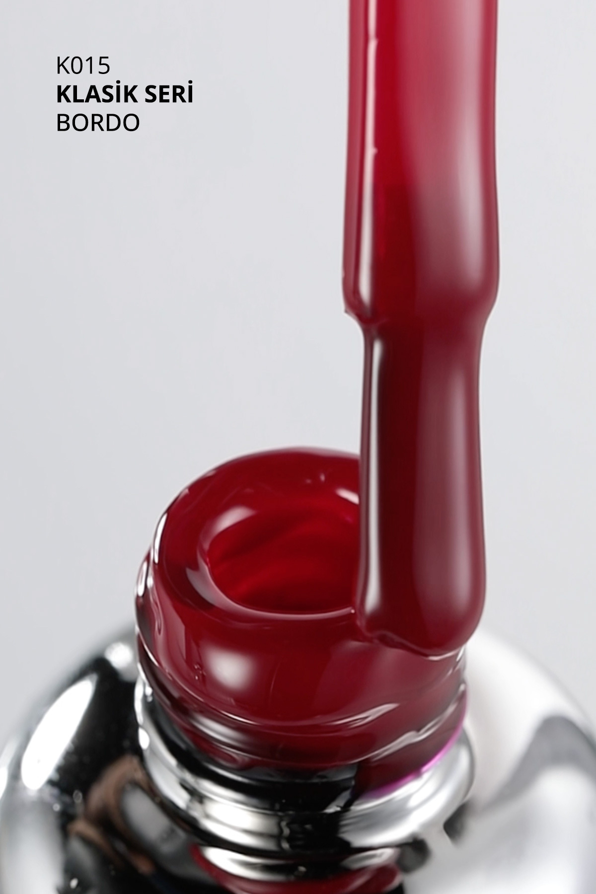 Kalıcı Oje K015, Bordo, 4 ml, TPO- FREE — زرشکی 8860101A01S01K015 — تصویر 7 از 7