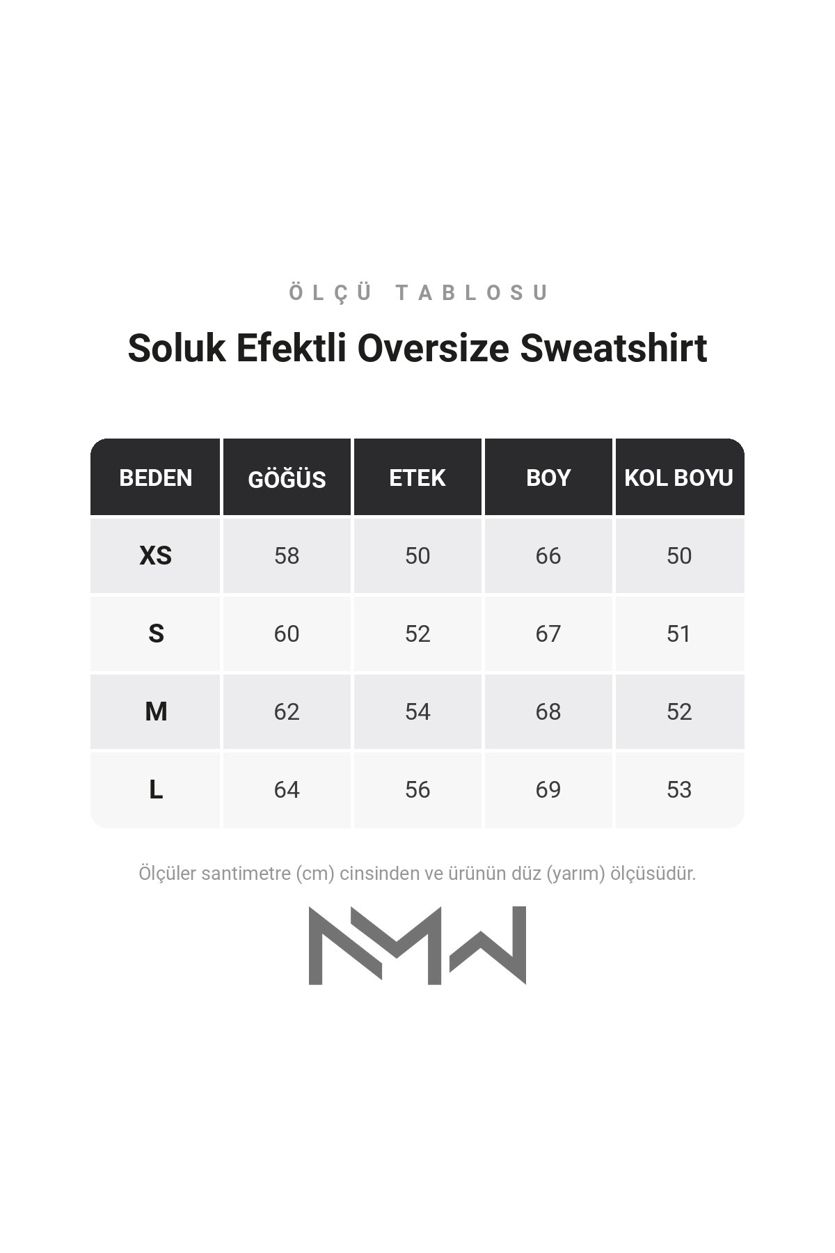 No Matter What Soluk Efektli Oversize Sweatshirt görsel 3