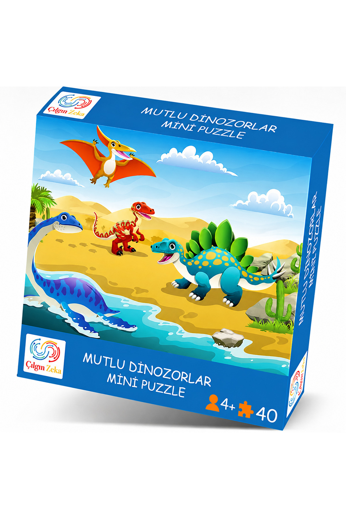 Happy Dinosaurs Mini Puzzle 40 Pieces 3 4 year old children puzzle and puzzle 5 - 6 year old children puzzle