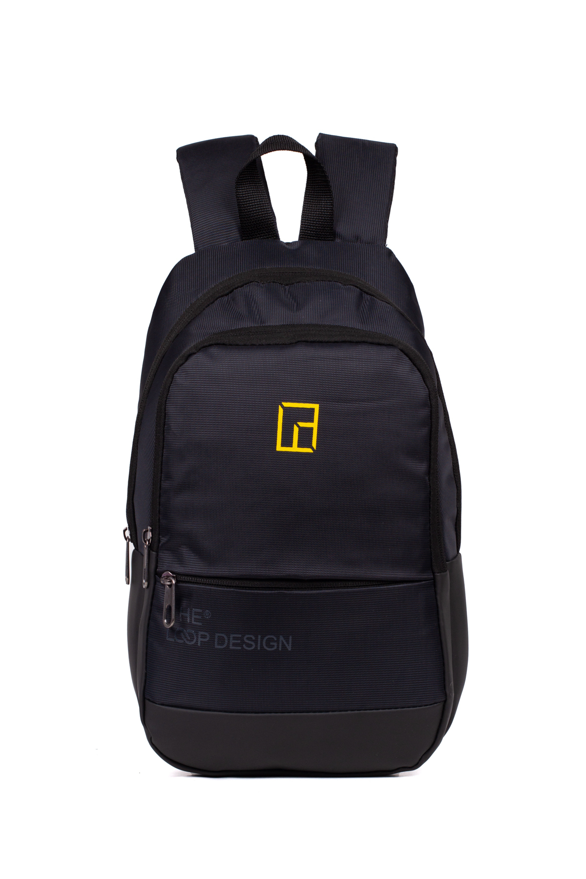 the loop design Unisex Mini Sırt Çantası, Çok Gözlü Günlük Sırt Çantası görsel 5