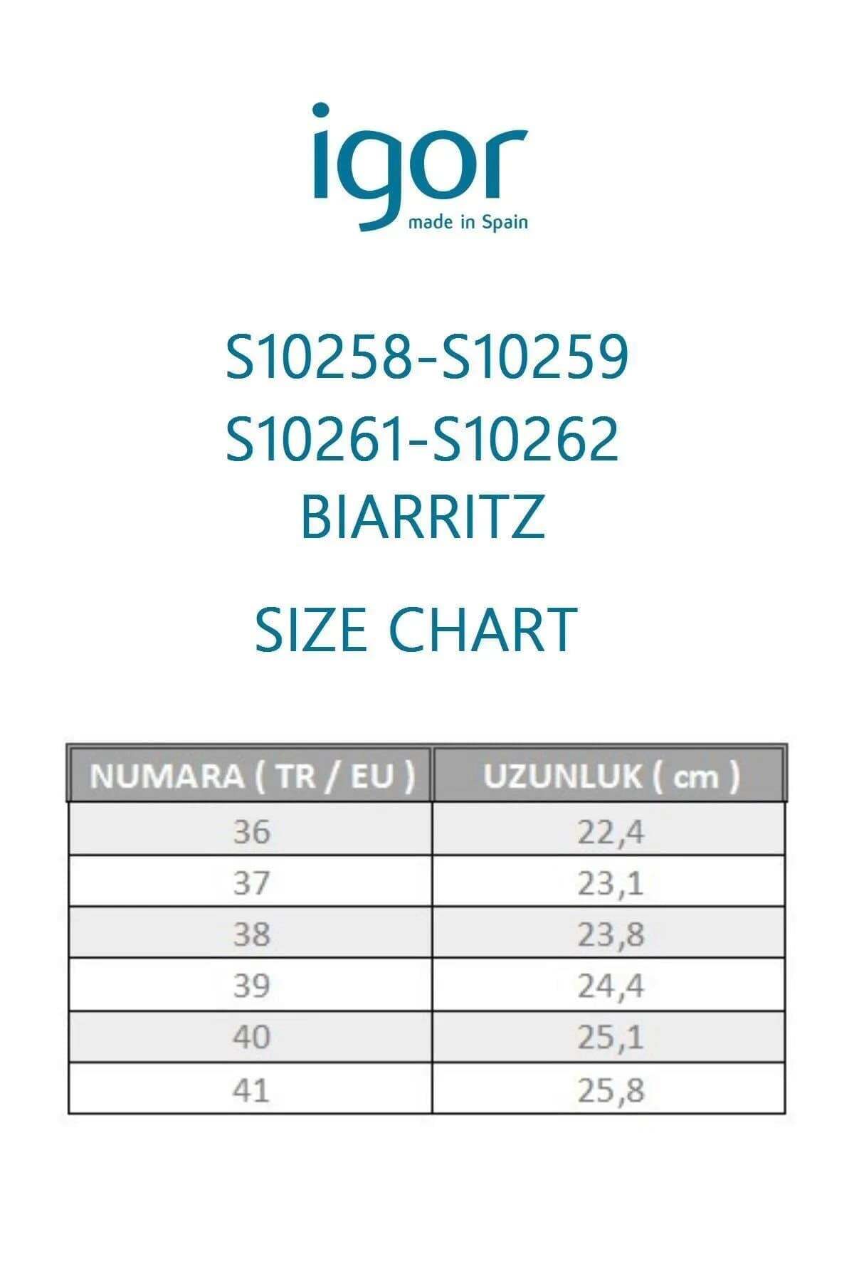 IGOR Kadın Tokalı Sandalet S10262 Biarritz Glitter görsel 8