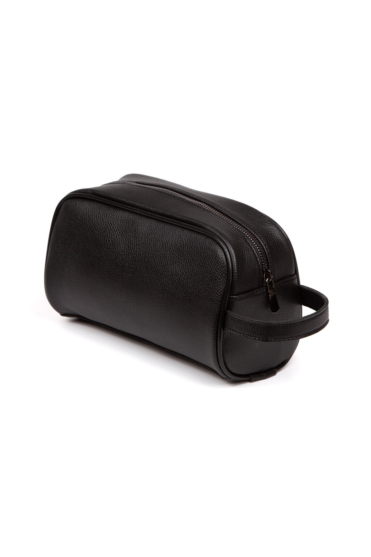 Newish Erkek Deri Portföy Clutch Traş Kozmetik Bakım Ve Günlük El Çantası görsel 4