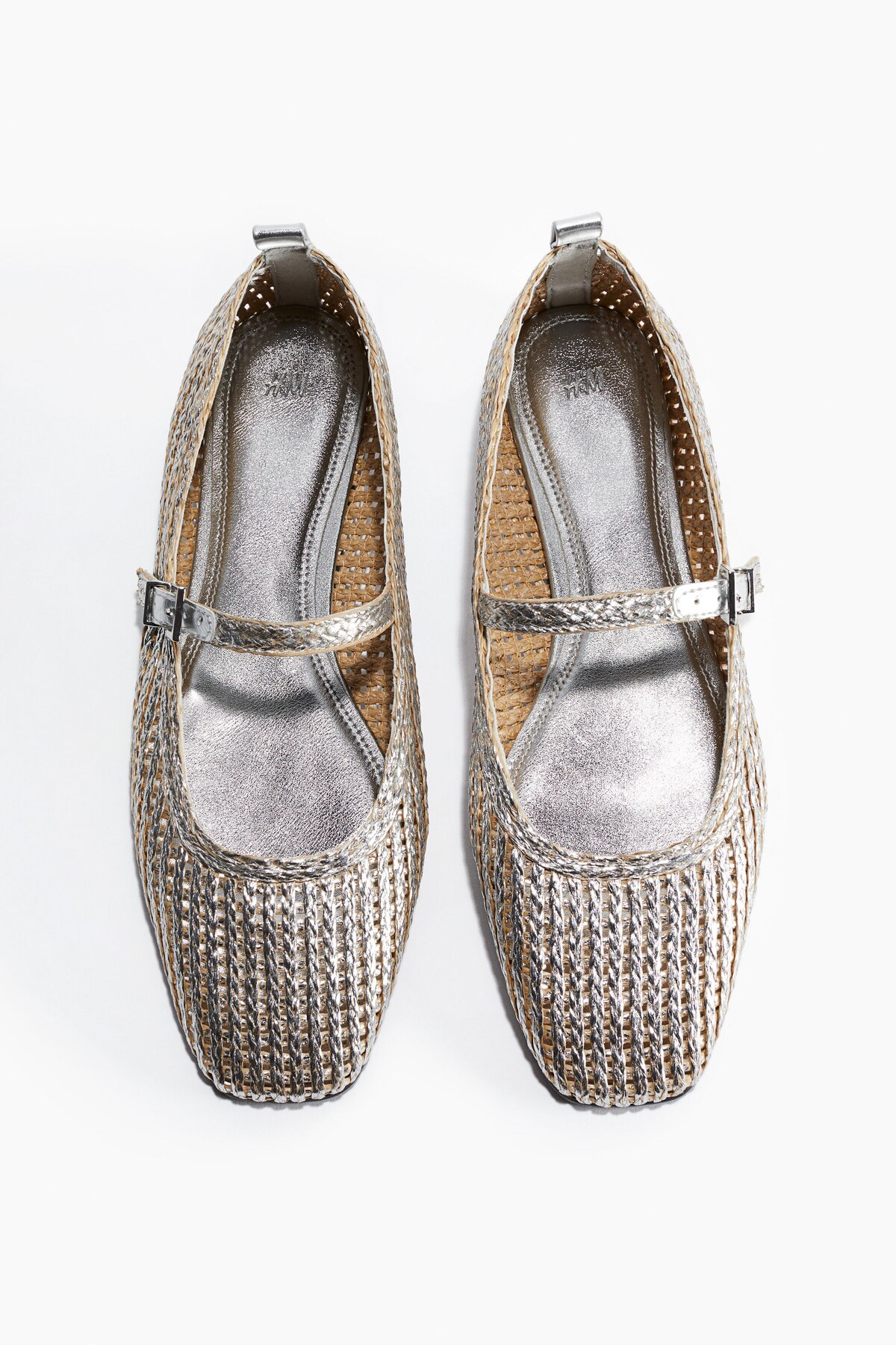 H&M Hasır Mary Jane Babet görsel 2