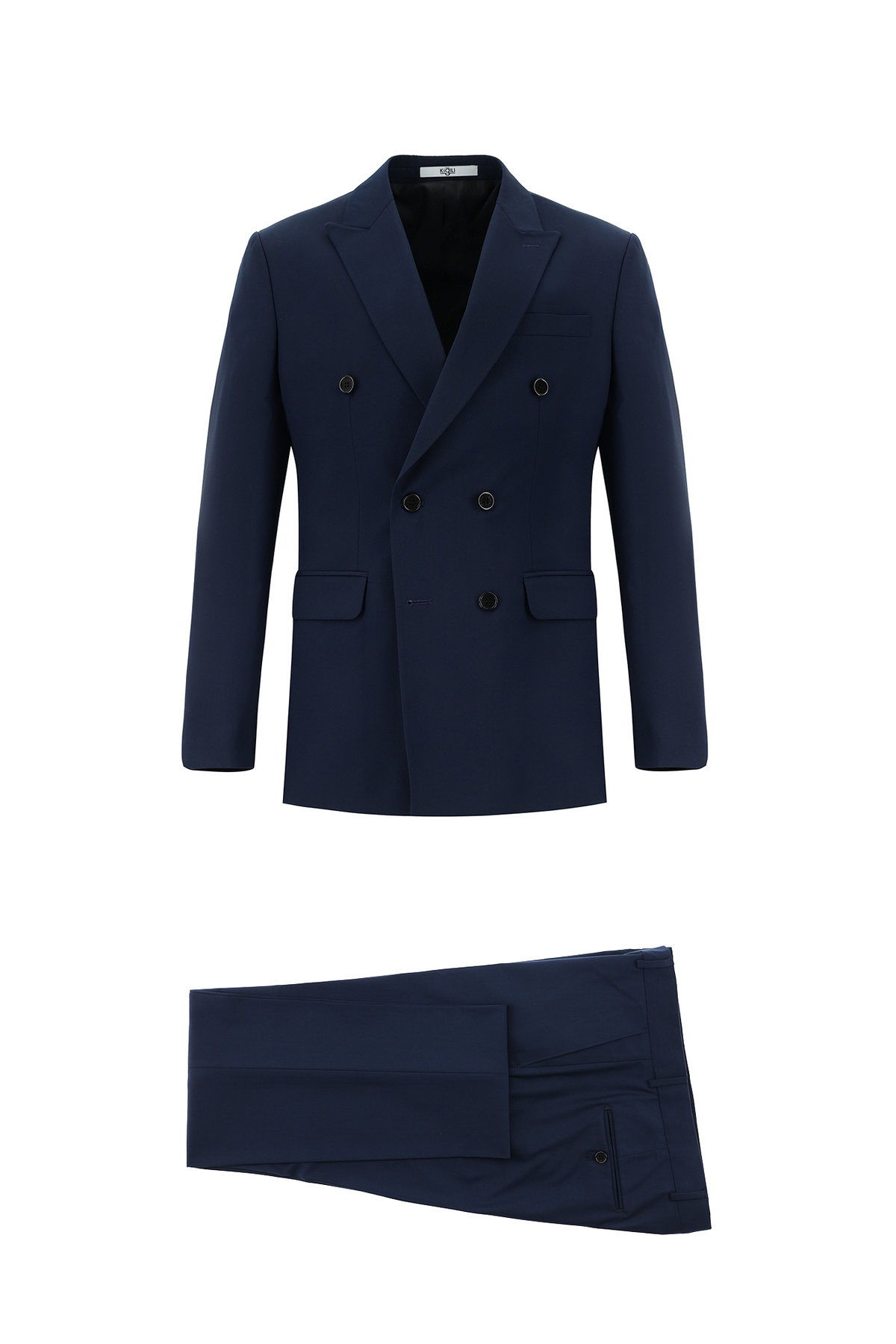 Kiğılı 7 Drop Slim Fit Slim Fit Double-Breasted Suit