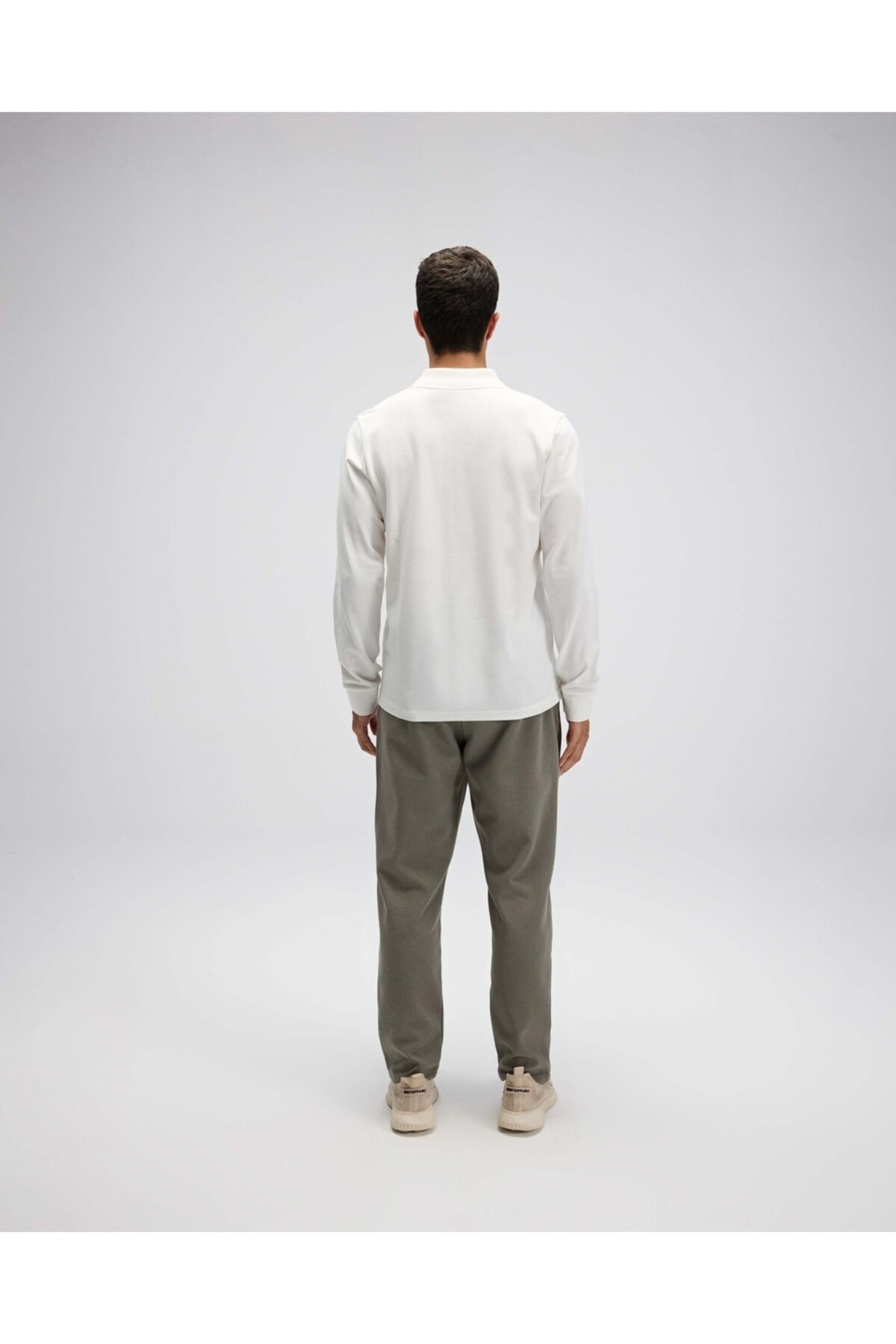 Ellesse Erkek Polo Sweatshirt EM582-OF görsel 5