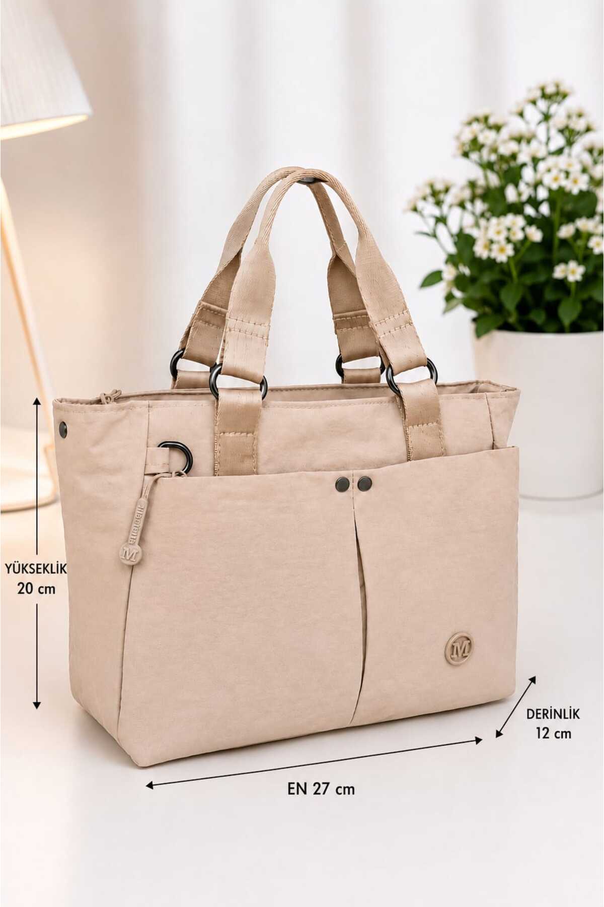 Vona Bags Martella Kipling Kumaş Kadın El, Omuz Çantası M13 görsel 3
