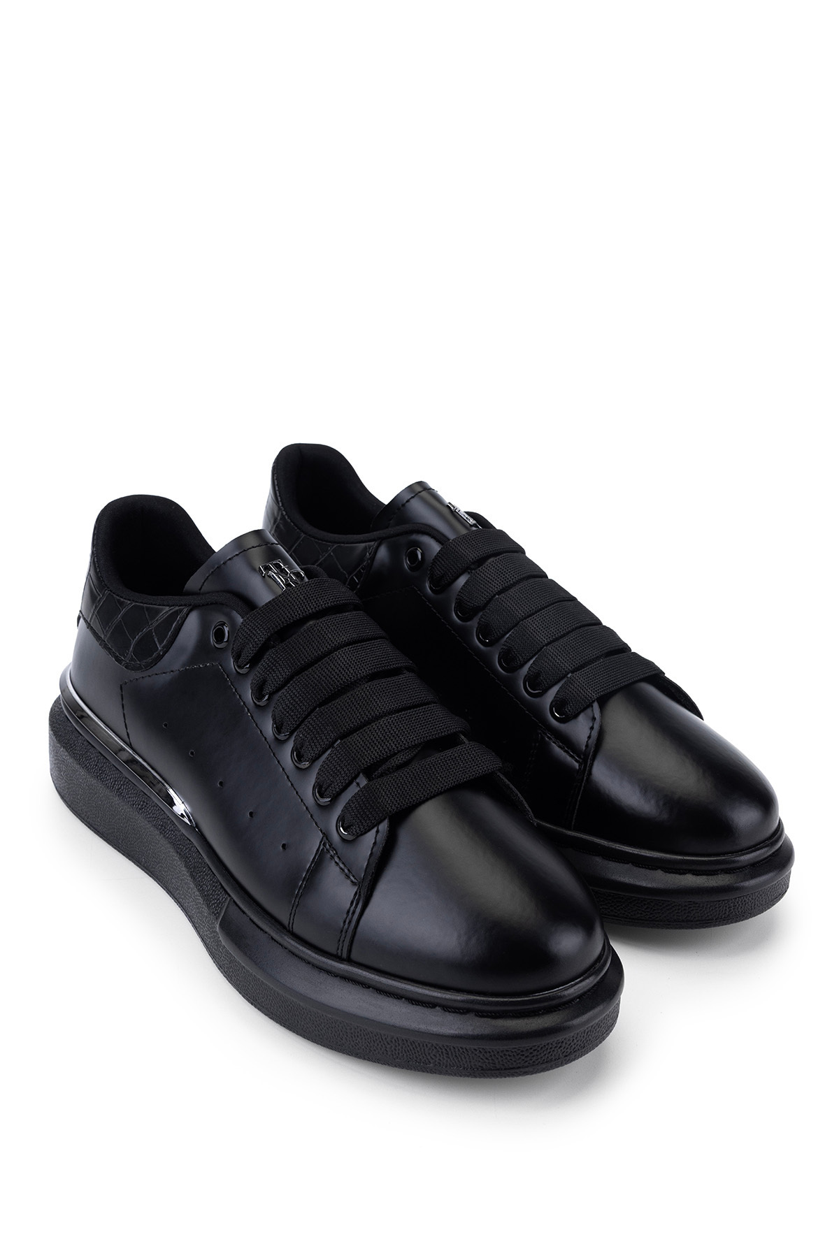 Tamer Tanca Siyah - Erkek Vegan Sneakers & Spor Ayakkabı 804 642 Erk Ayk Sk22/23 görsel 2